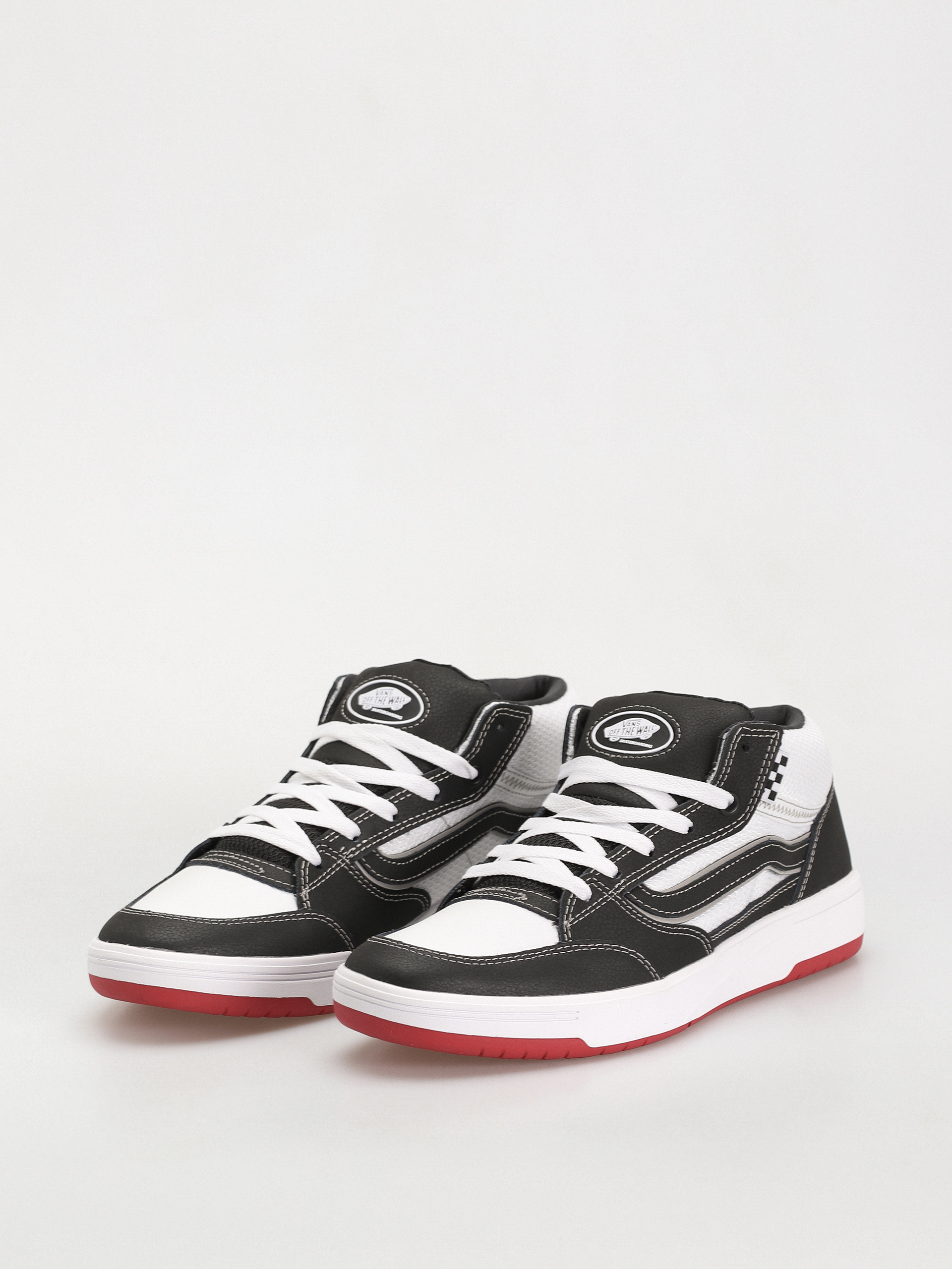 Pantofi Vans Zahba Mid (black/white/red)