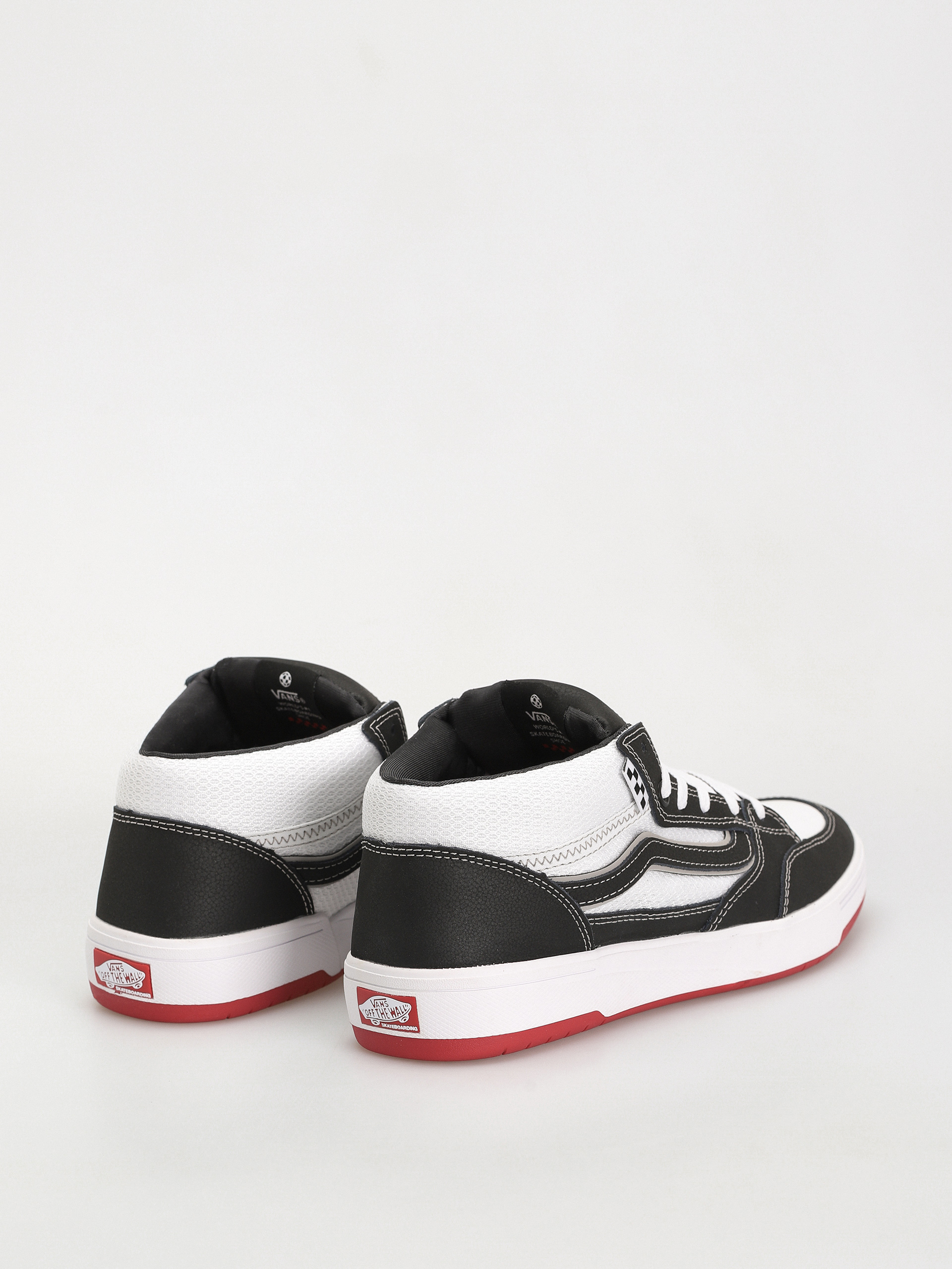 Pantofi Vans Zahba Mid (black/white/red)