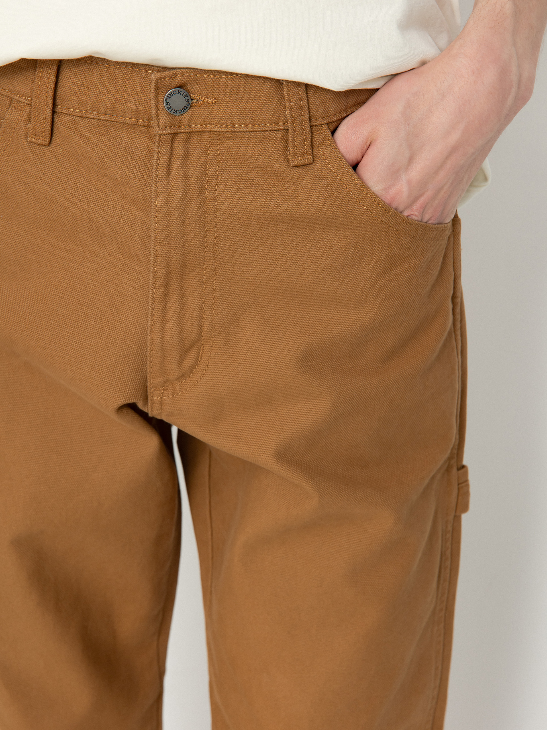 Pantaloni Dickies Duck Carpenter (stone washed brown duck)