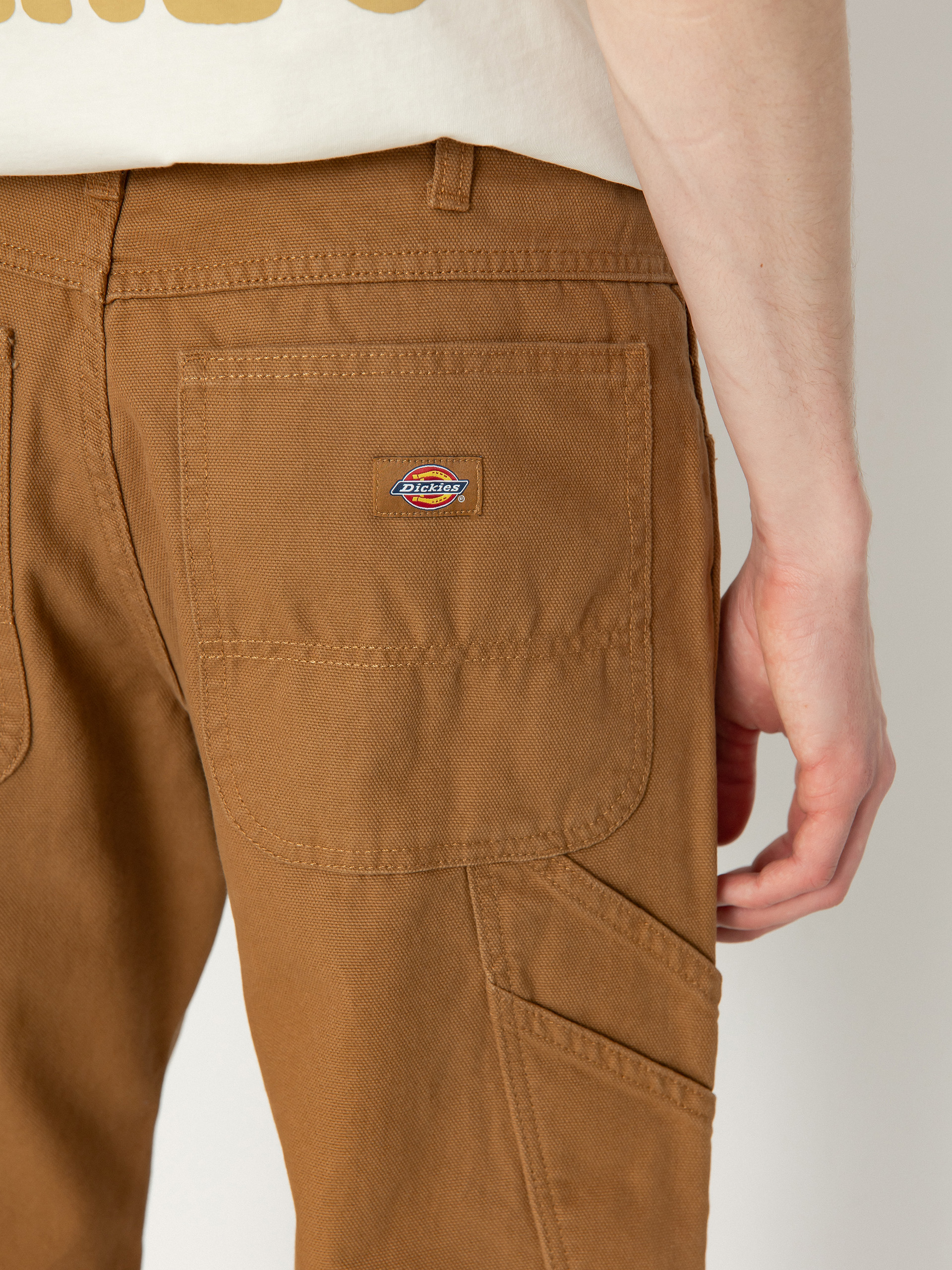 Pantaloni Dickies Duck Carpenter (stone washed brown duck)