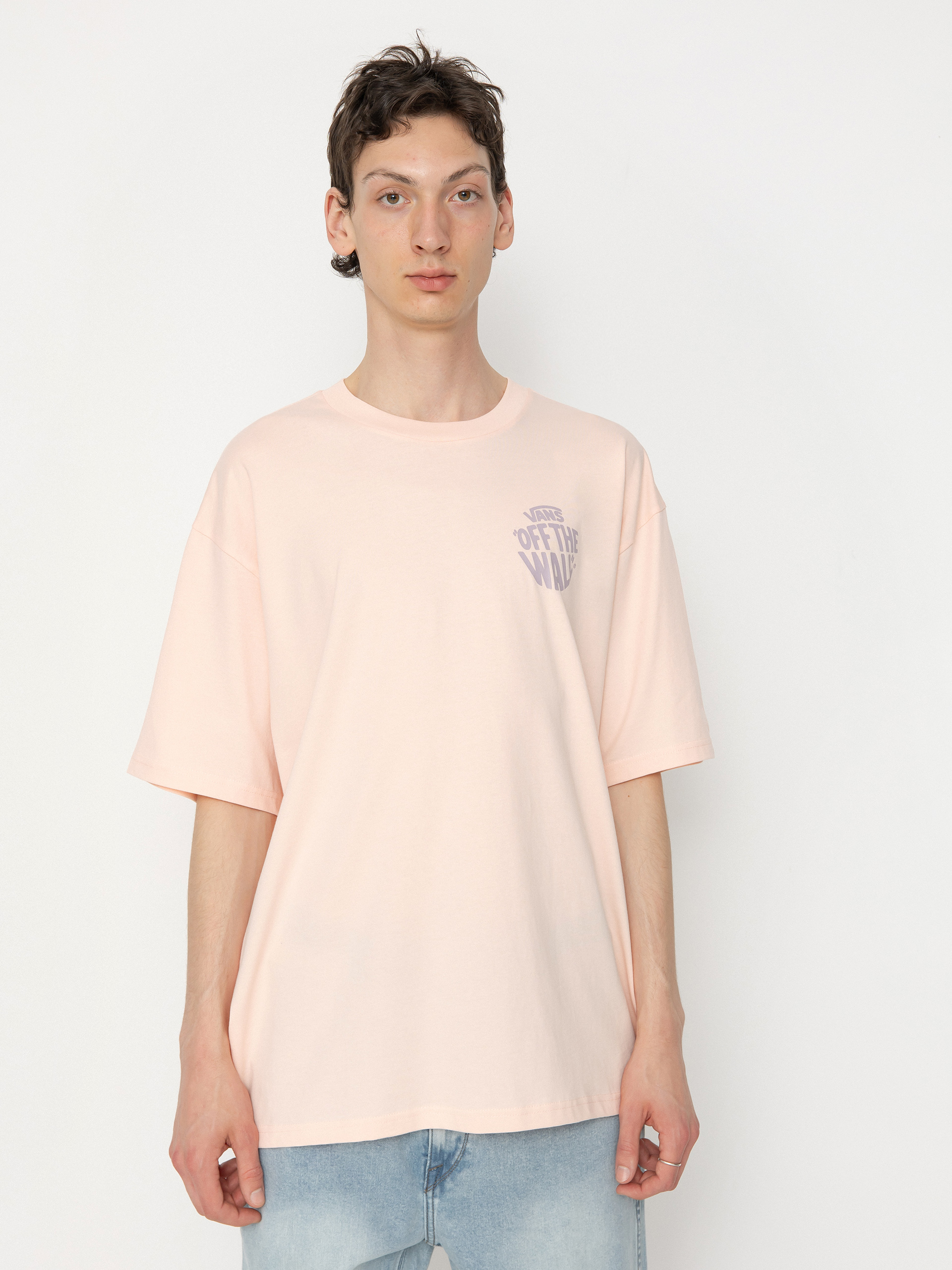 Tricou Vans Vans Circle Loose Fit (chintz rose)