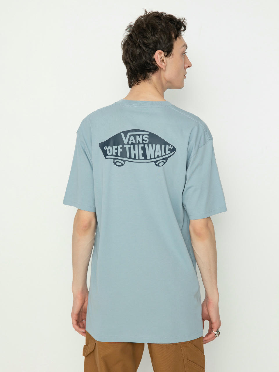 Tricou Vans Style 76 Back (dusty blue/dress blues)