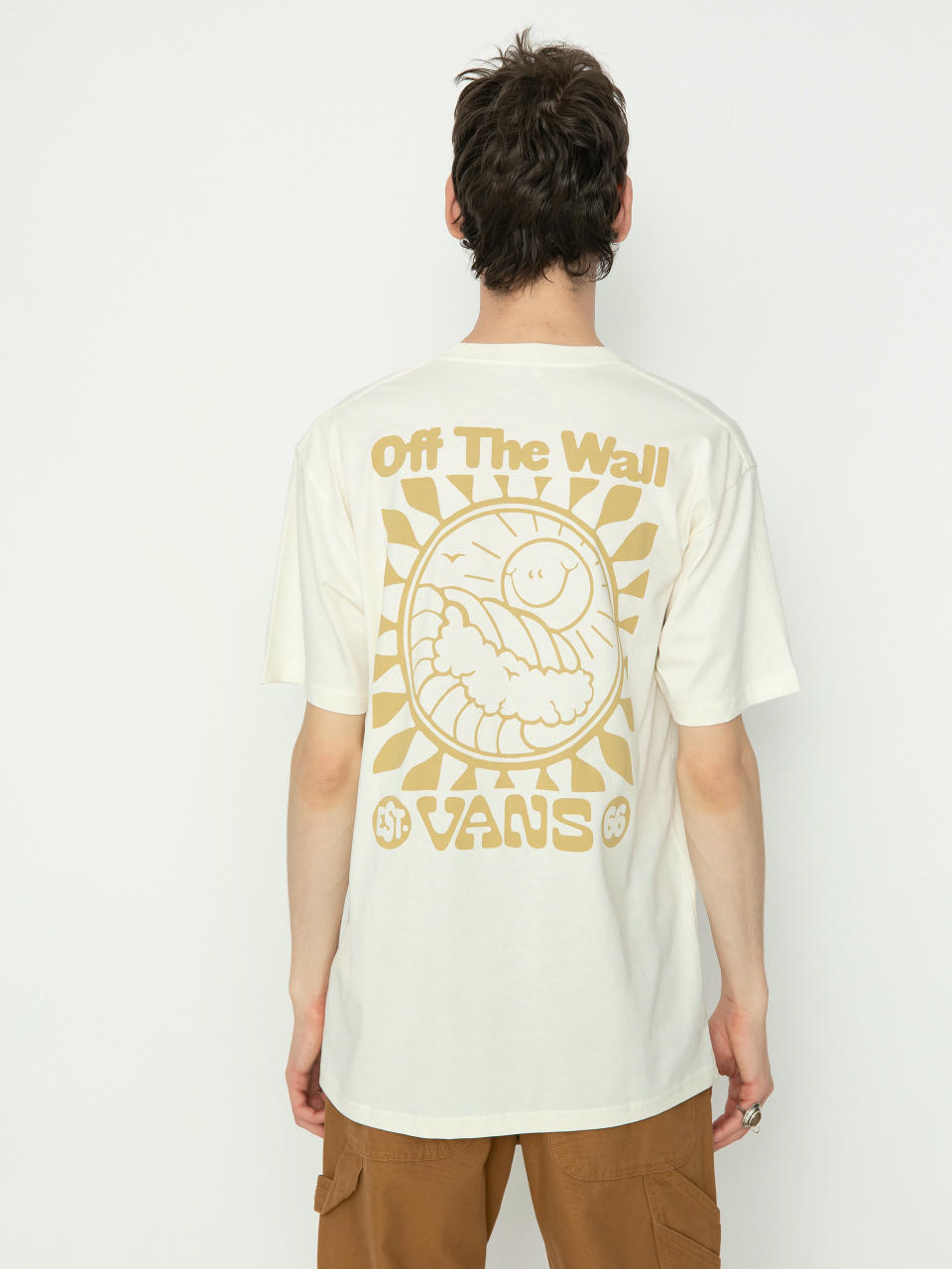 Tricou Vans Sun And Surf (marshmallow)