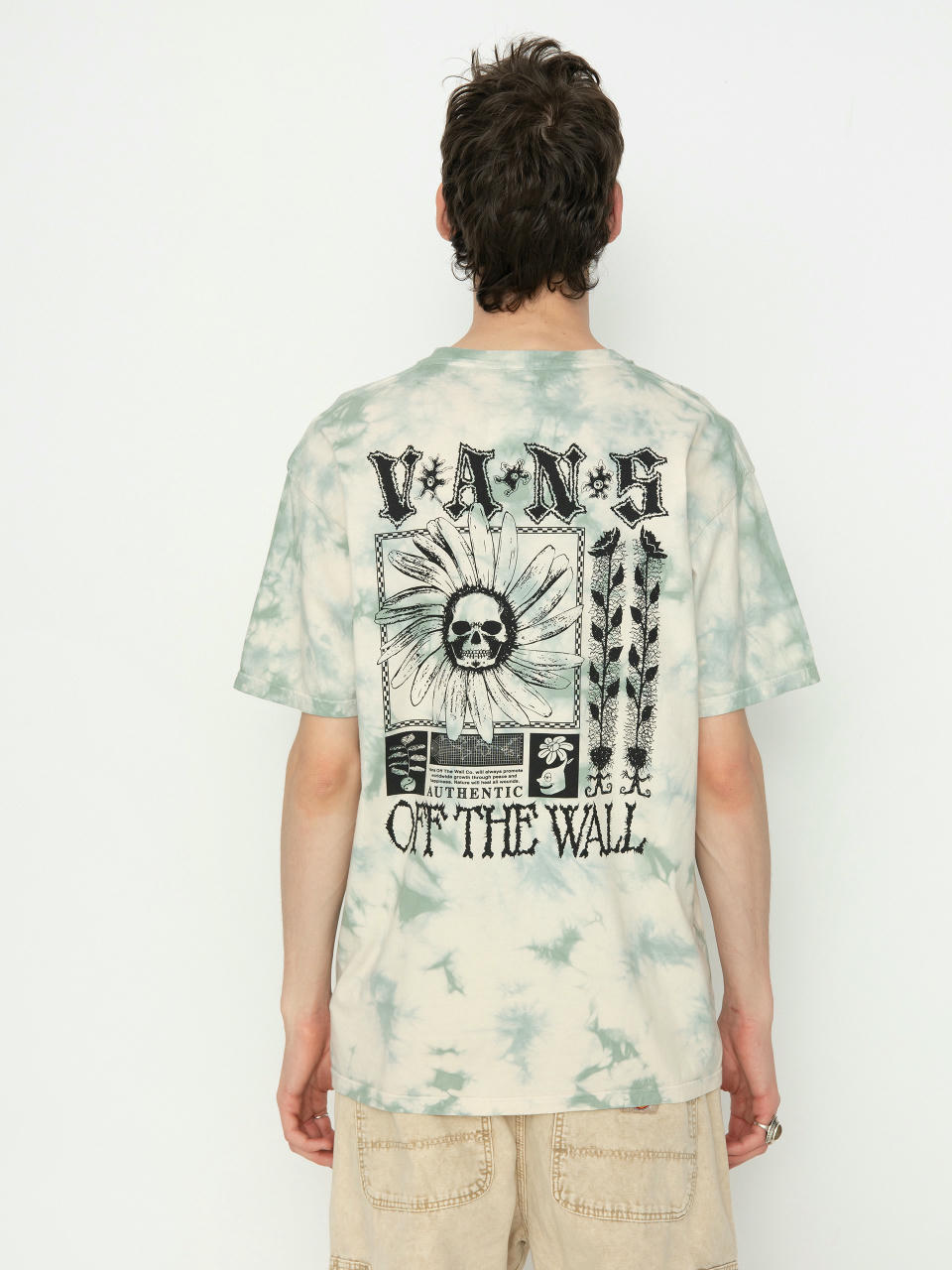 Tricou Vans New Age Growth (iceberg green)