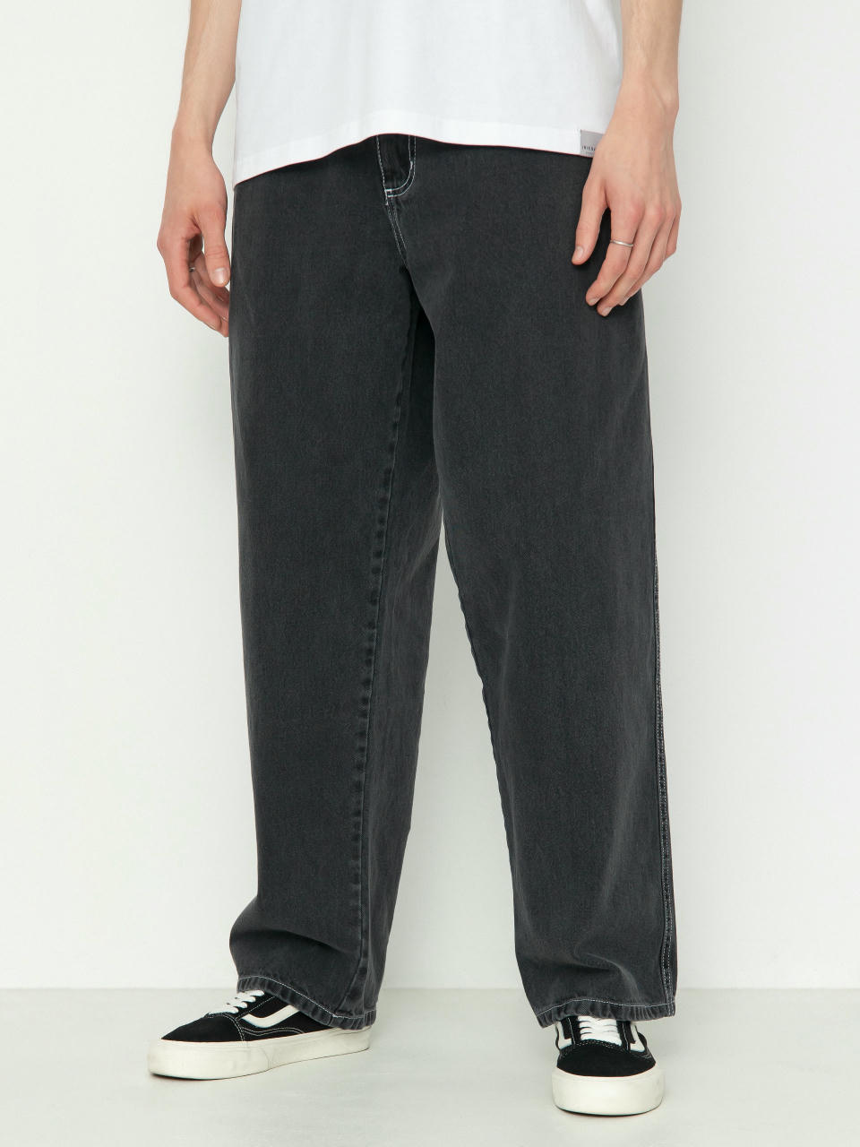 Pantaloni Raw Hide Skateboards OG Jeans (washed black)