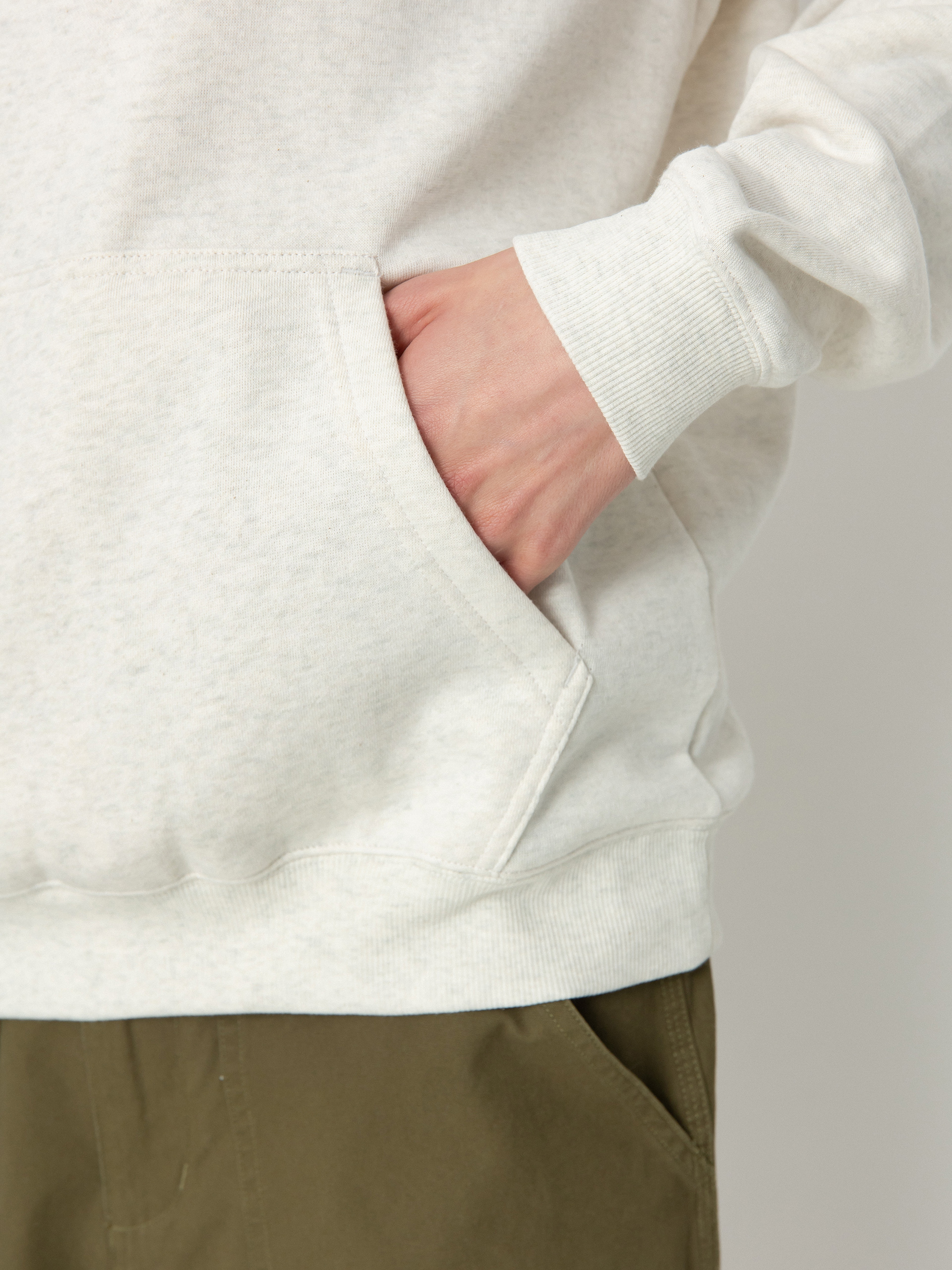 Hanorac cu glugă Billabong Short Sands HD (light grey heather)