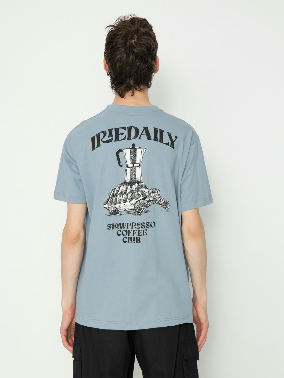 Tricou Iriedaily Slowpresso (light blue)