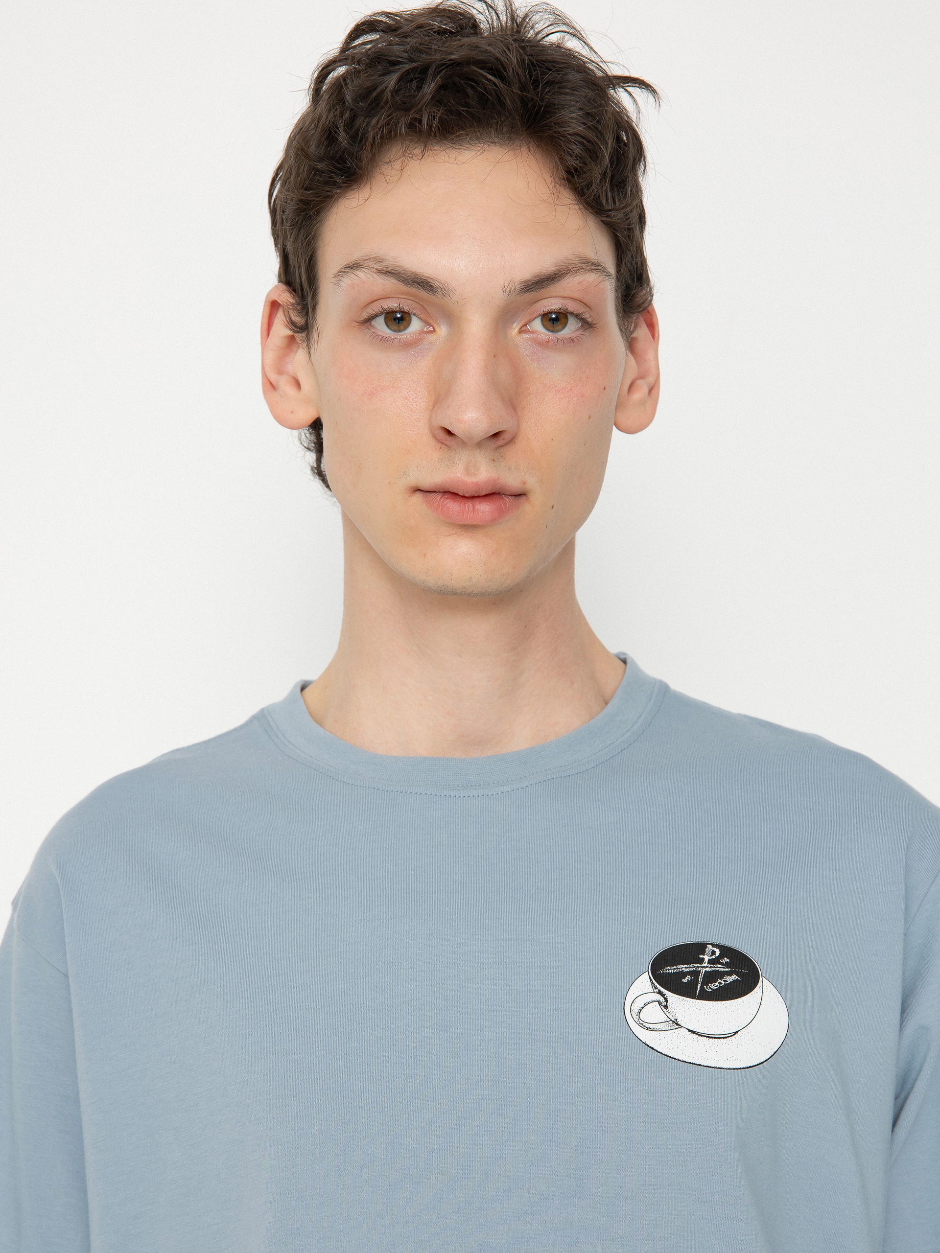 Tricou Iriedaily Slowpresso (light blue)