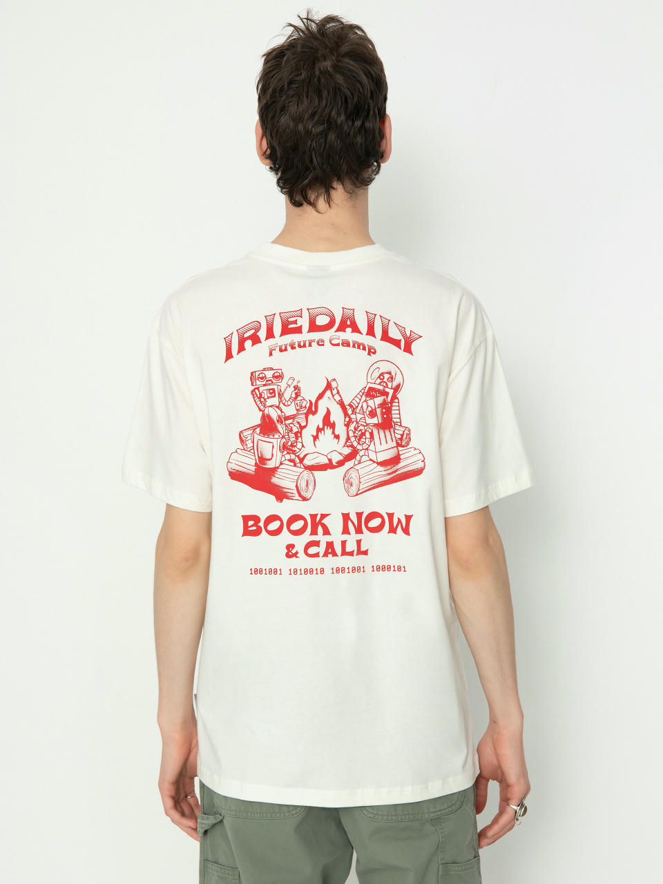 Tricou Iriedaily Future Camp (offwhite)