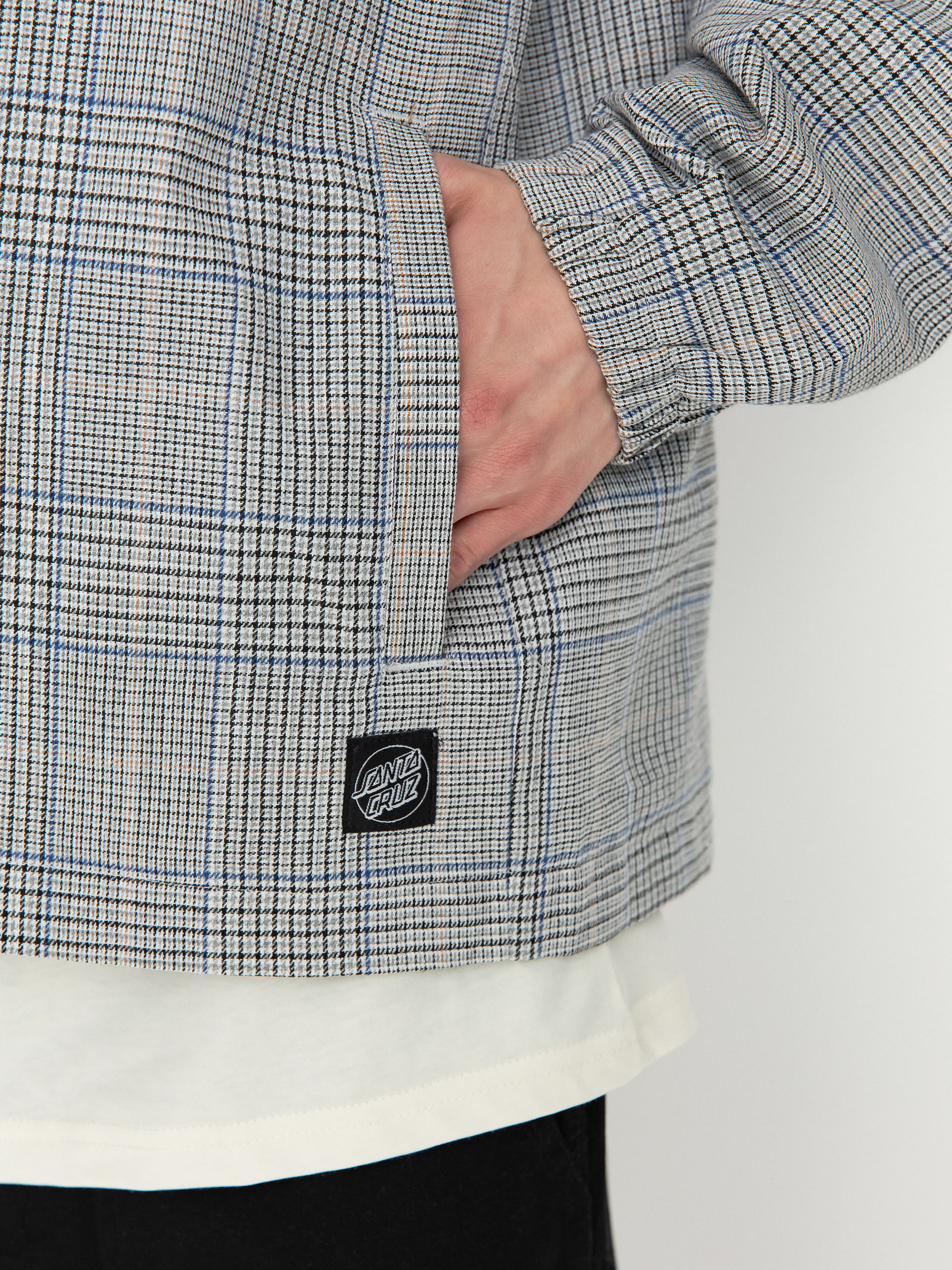 Geacă Santa Cruz Hideout (grey check)