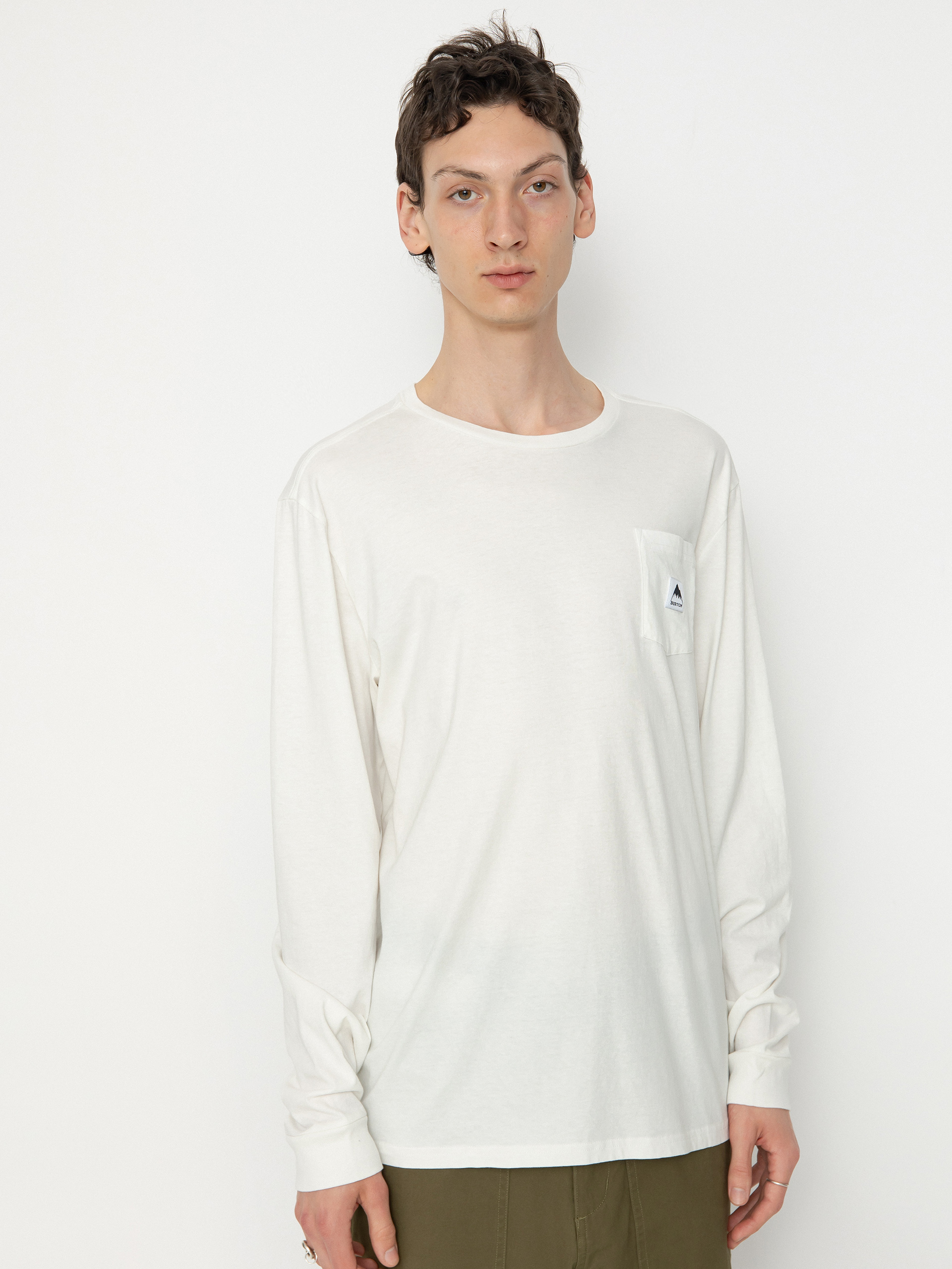 Longsleeve Burton Colfax (stout white)