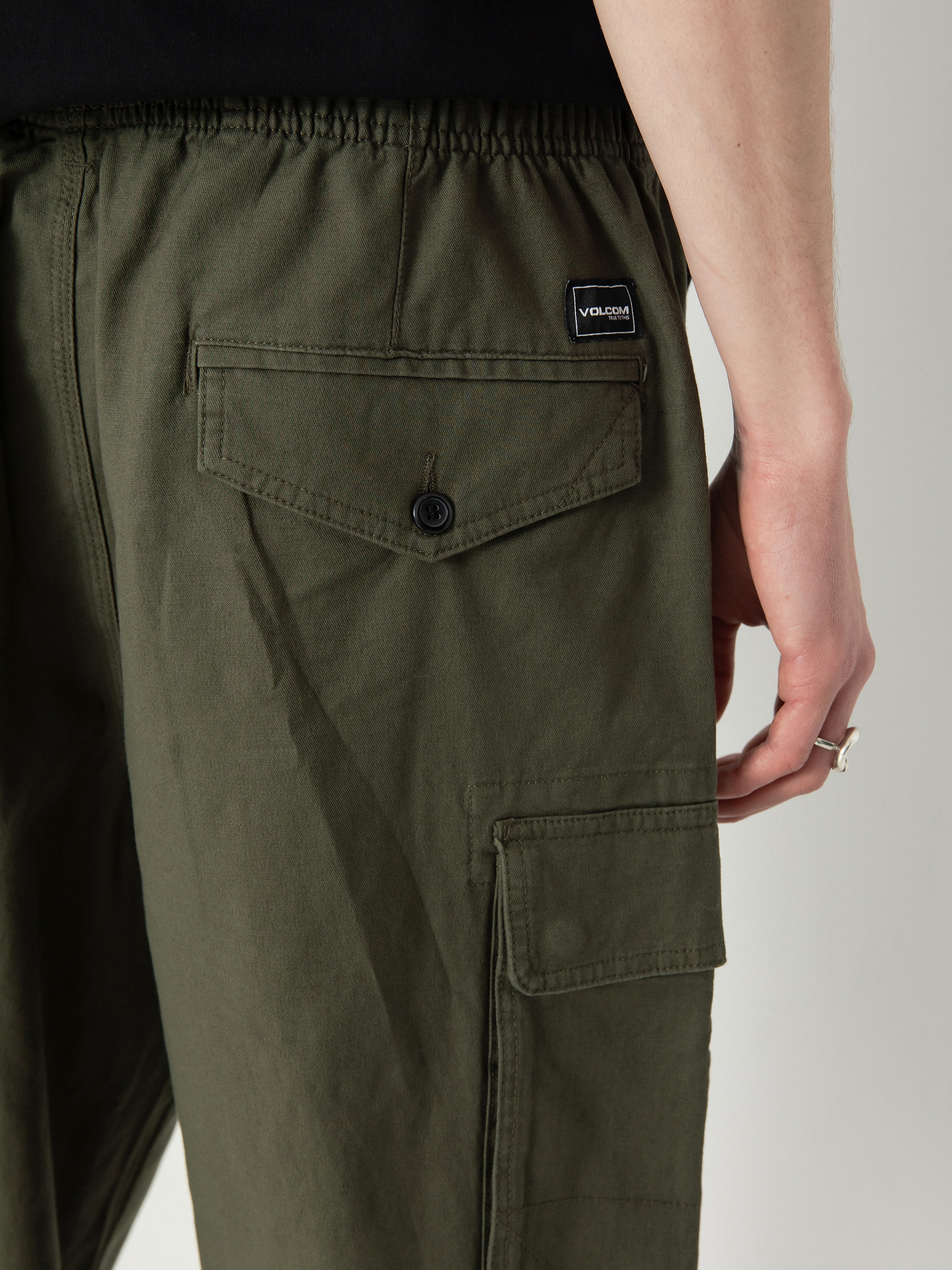 Pantaloni Volcom Billow Tapered Ew Cargo (squadron green)