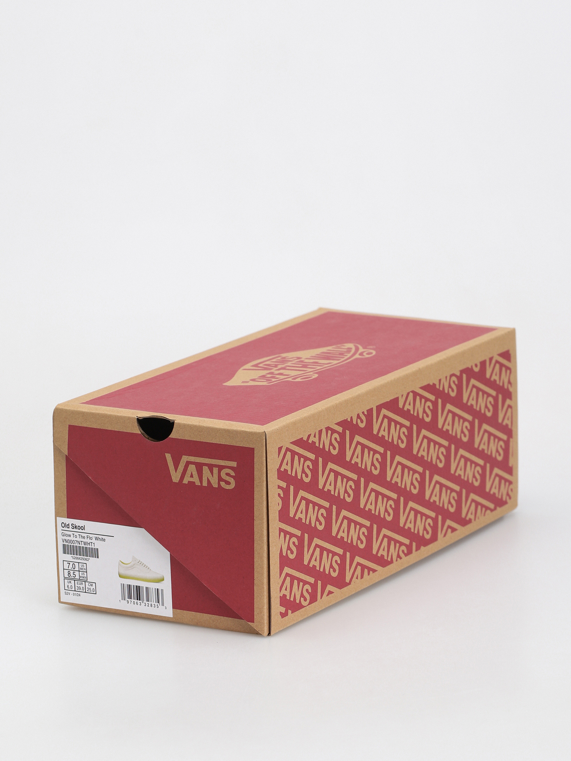 Pantofi Vans Old Skool (glow to the flo' white)