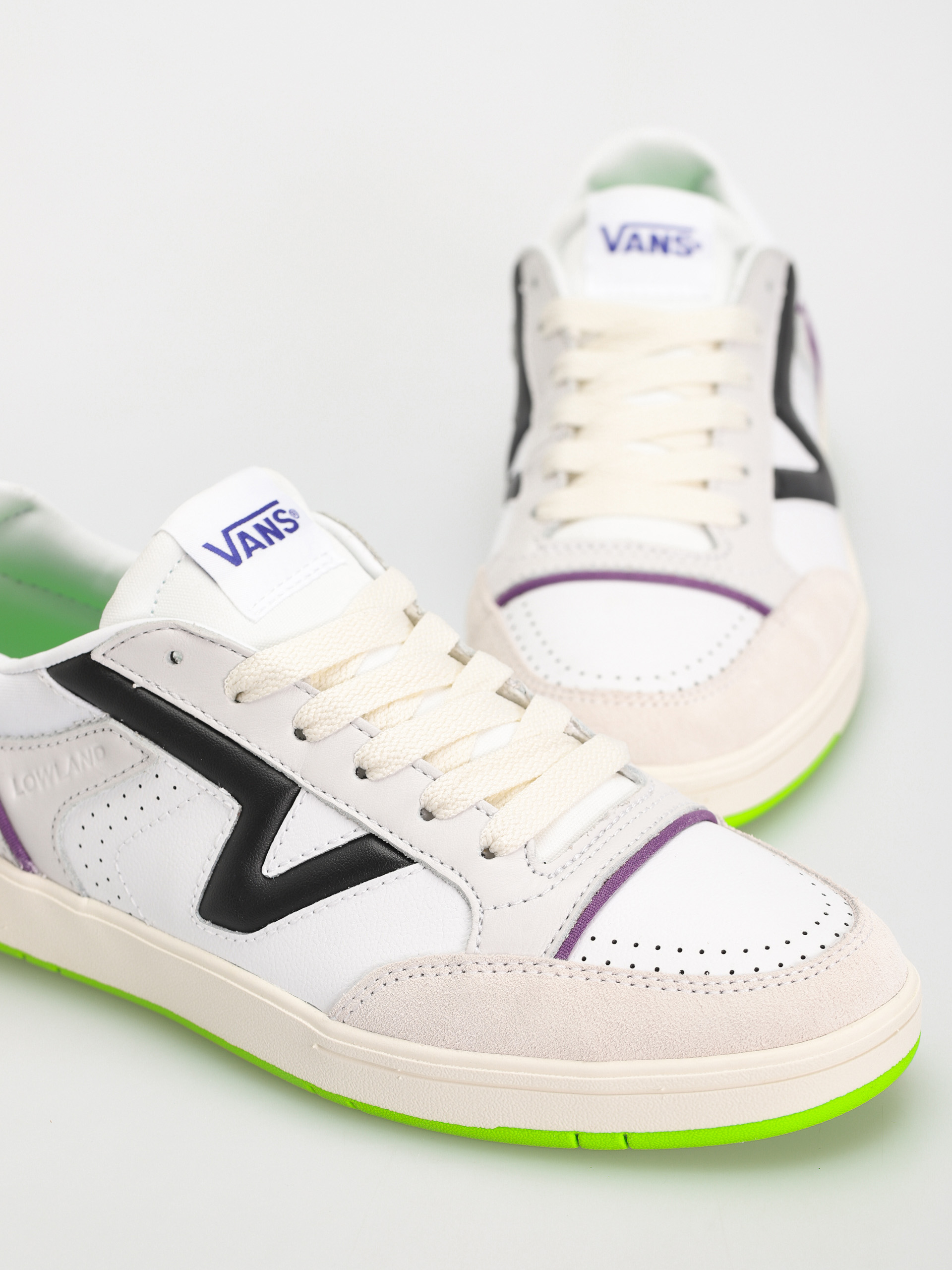Pantofi Vans Lowland Cc Jmp R (multi sport true white/multi)