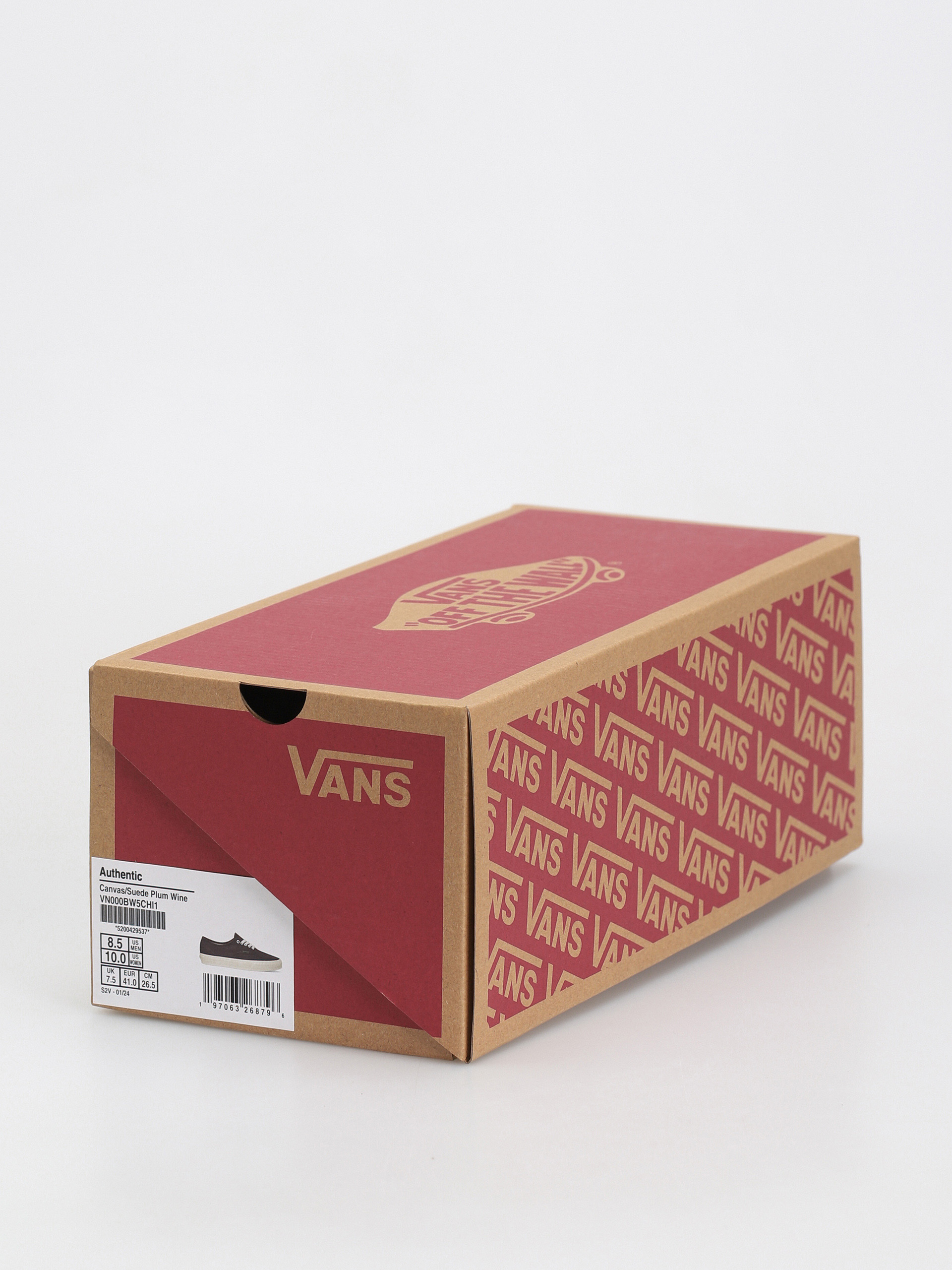 Pantofi Vans Authentic (canvas/suede plum wine)