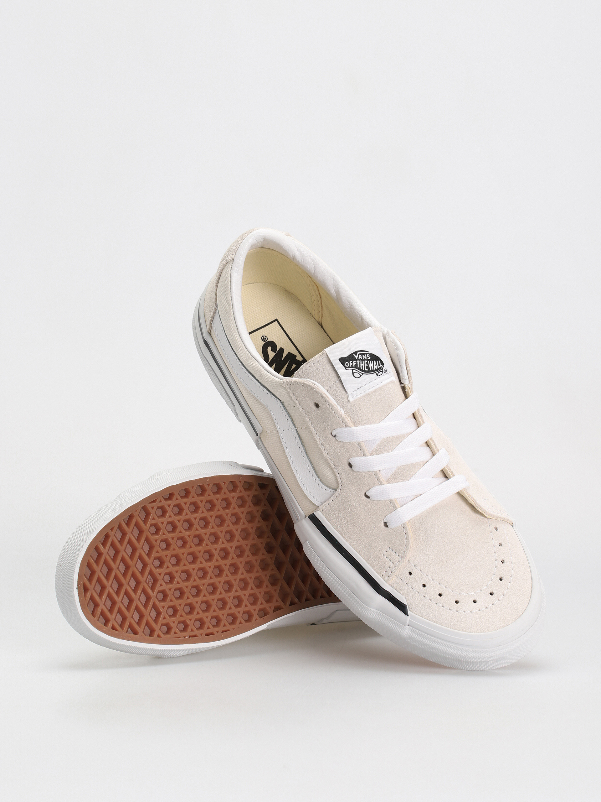 Pantofi Vans Sk8 Low Rearrange (canvas/suede marshmallow)