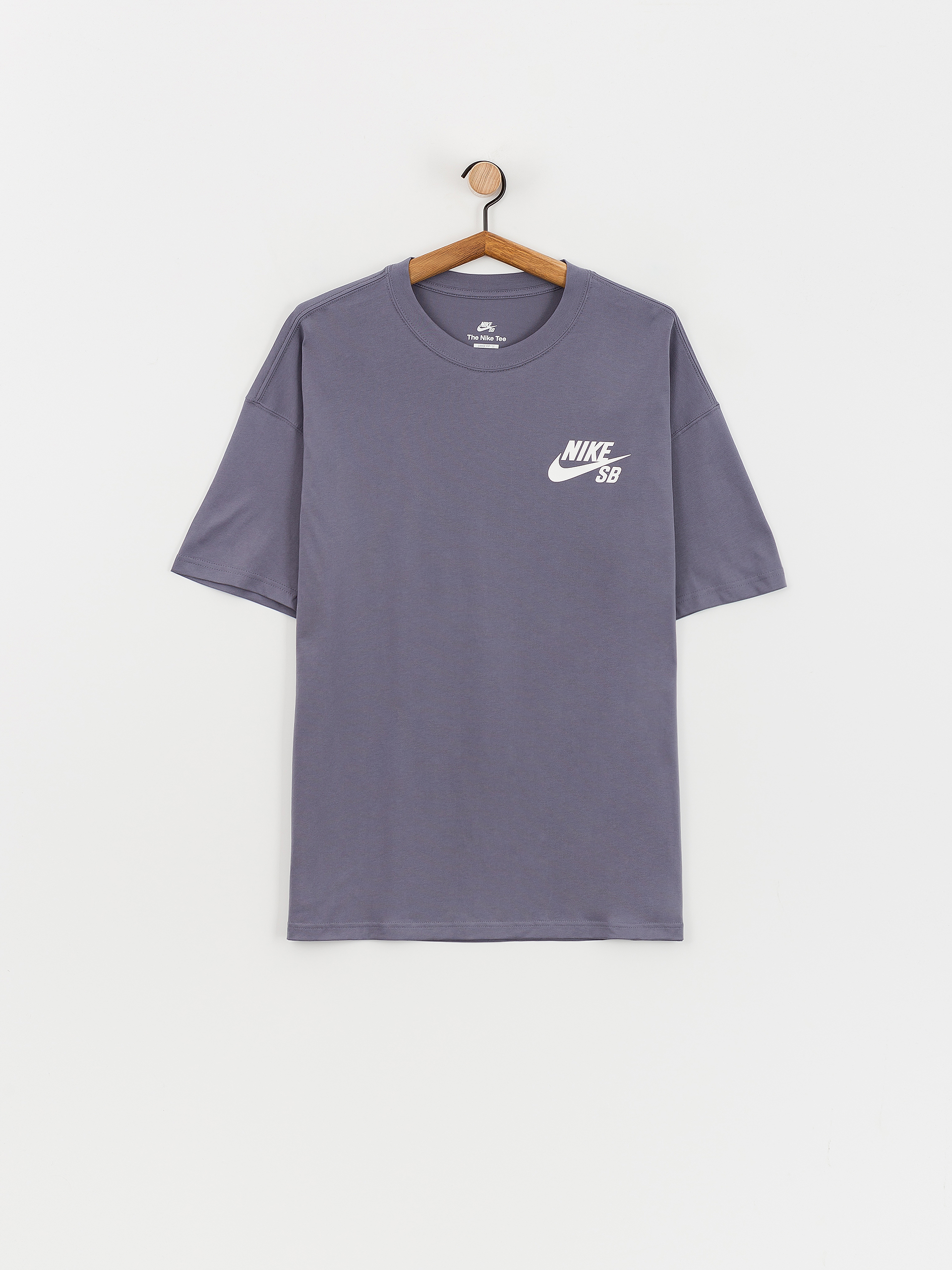 Tricou Nike SB Logo Lbr (light carbon)