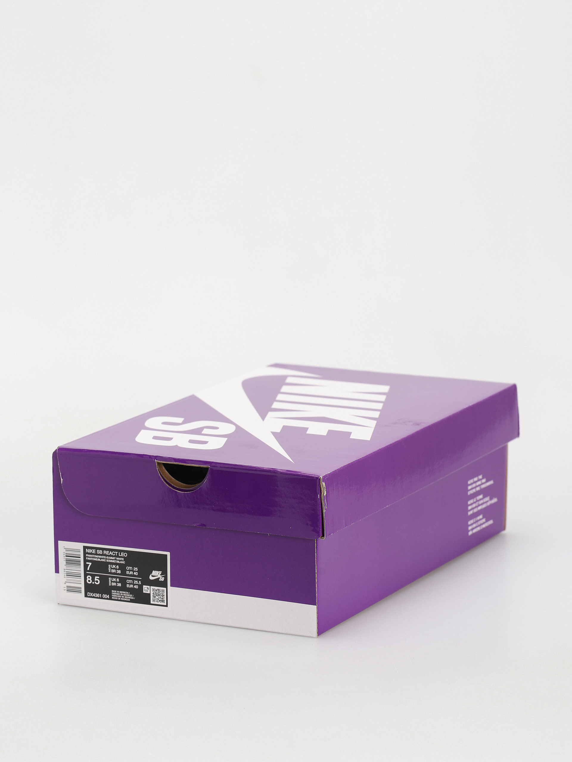 Pantofi Nike SB React Leo (phantom/white summit white phantom)