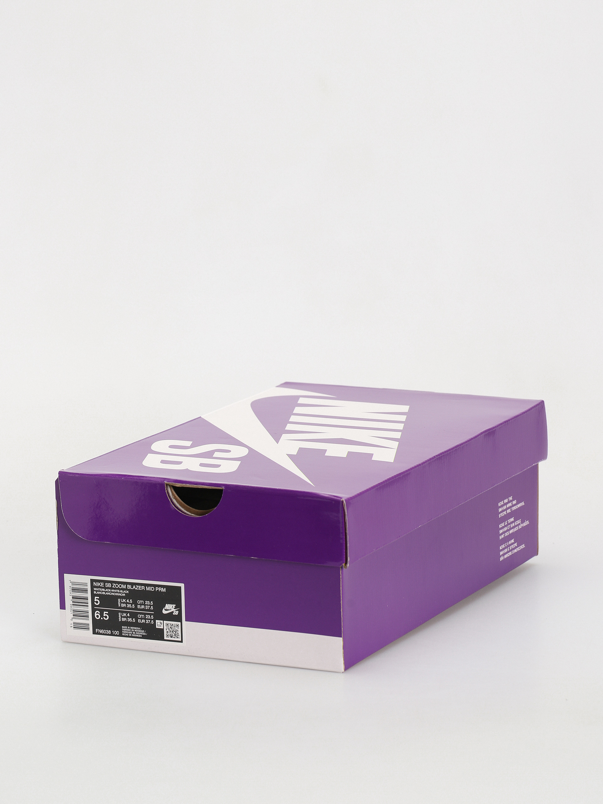 Pantofi Nike SB Zoom Blazer Mid Premium (white/black white black)