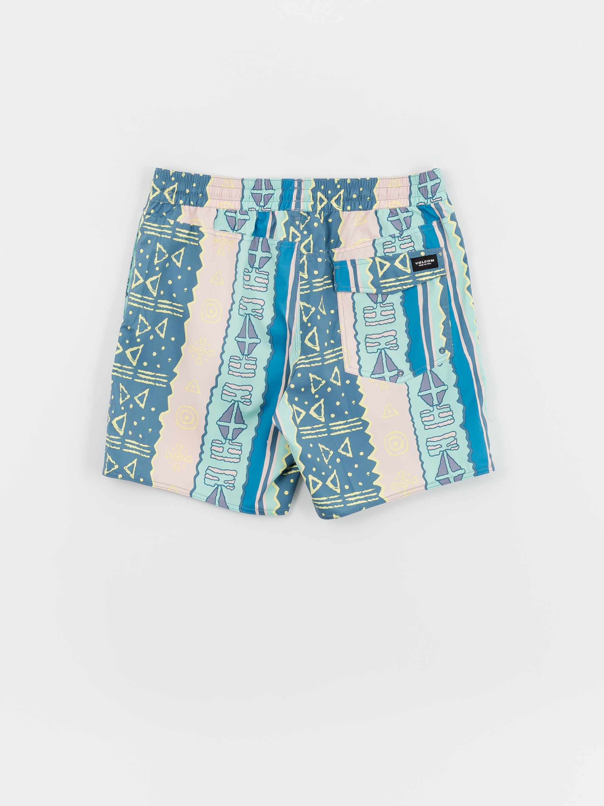 Șort Volcom Lido Print 17 (crete blue)
