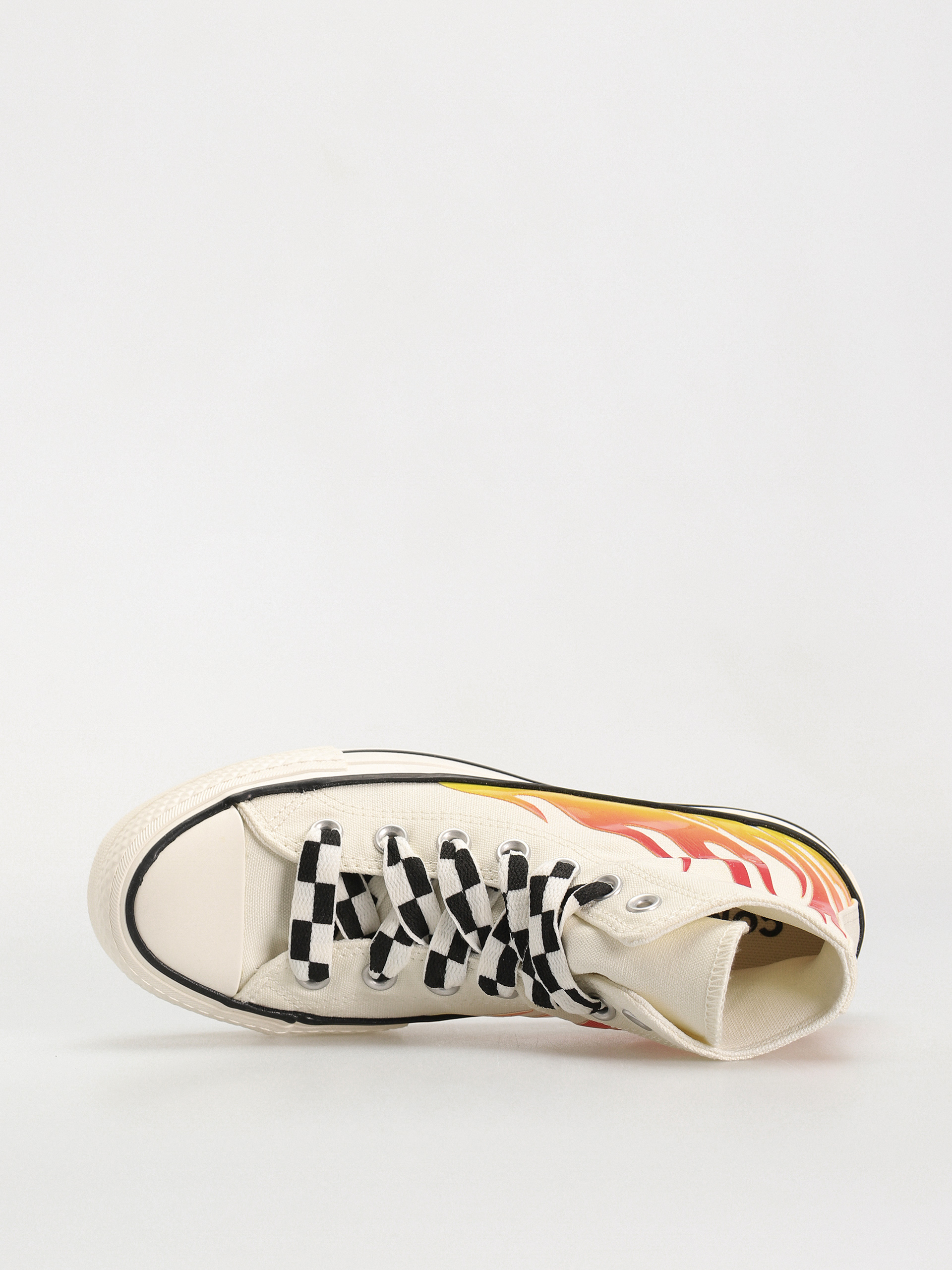 Teniși Converse Chuck Taylor All Star Lift Hi Wmn (flames/off white)