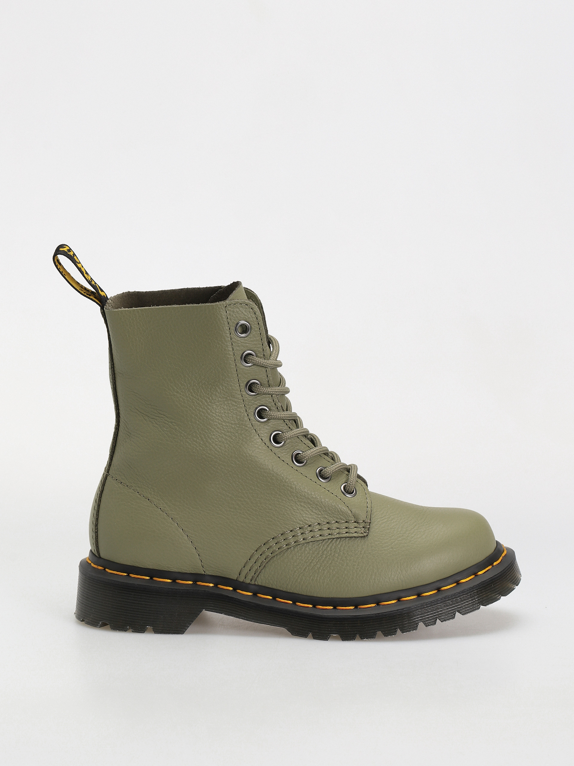 Pantofi Dr. Martens 1460 Pascal Wmn (muted olive virginia)