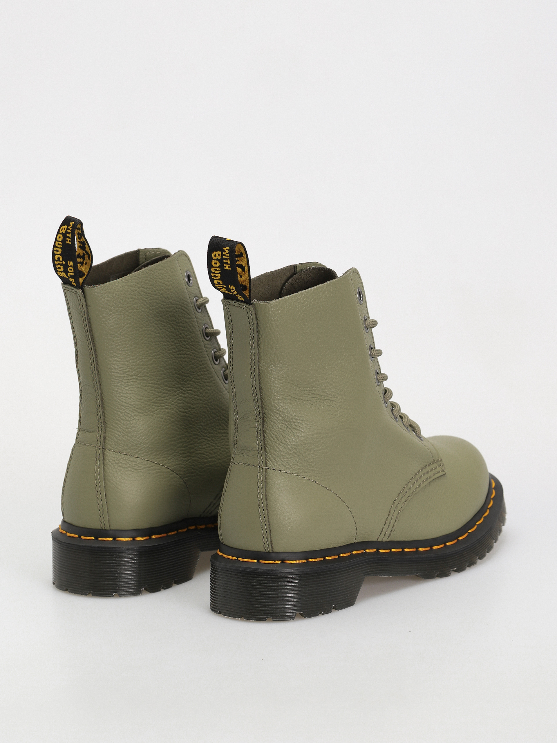 Pantofi Dr. Martens 1460 Pascal Wmn (muted olive virginia)