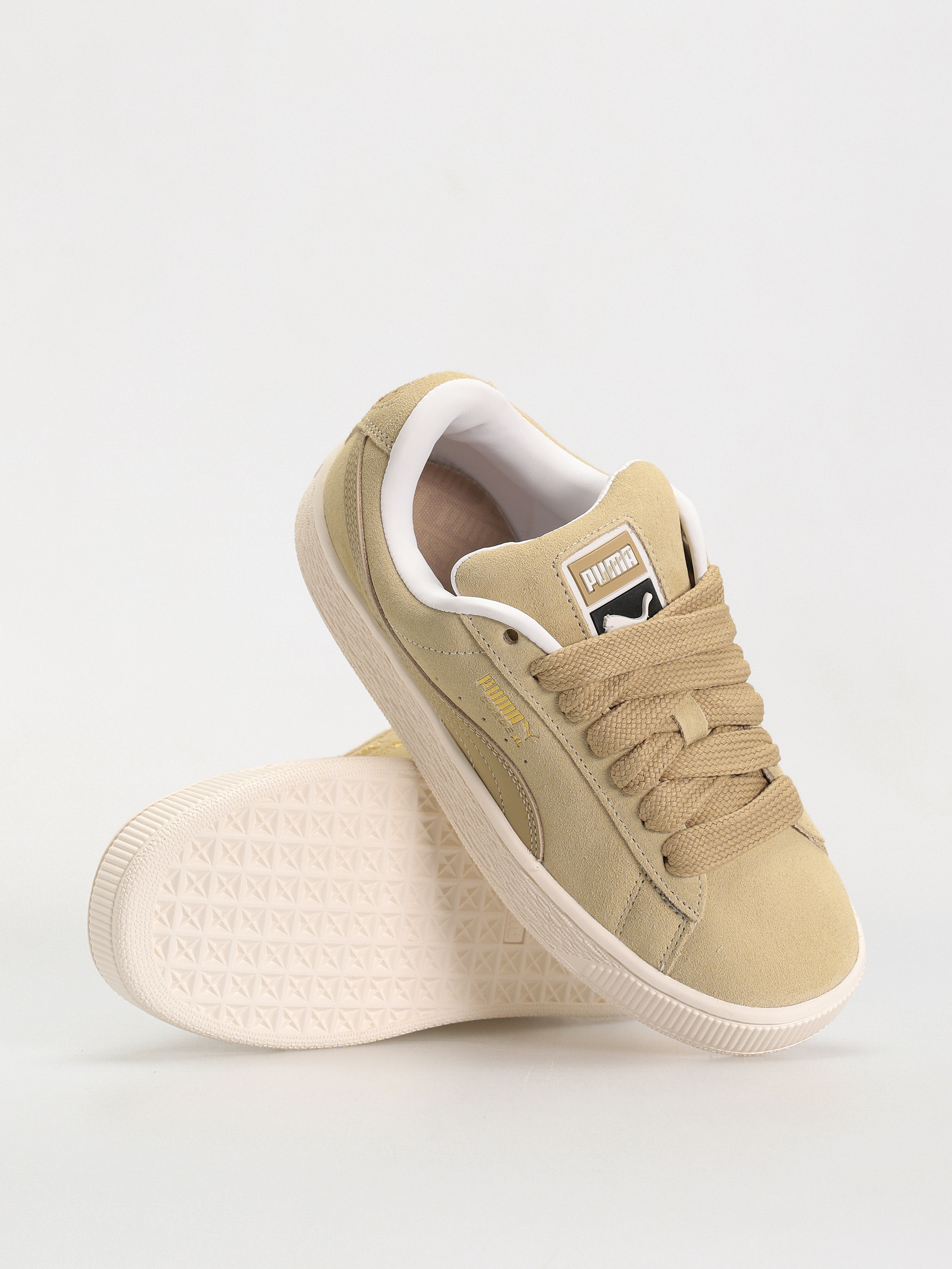 Pantofi Puma Suede XL (beige)