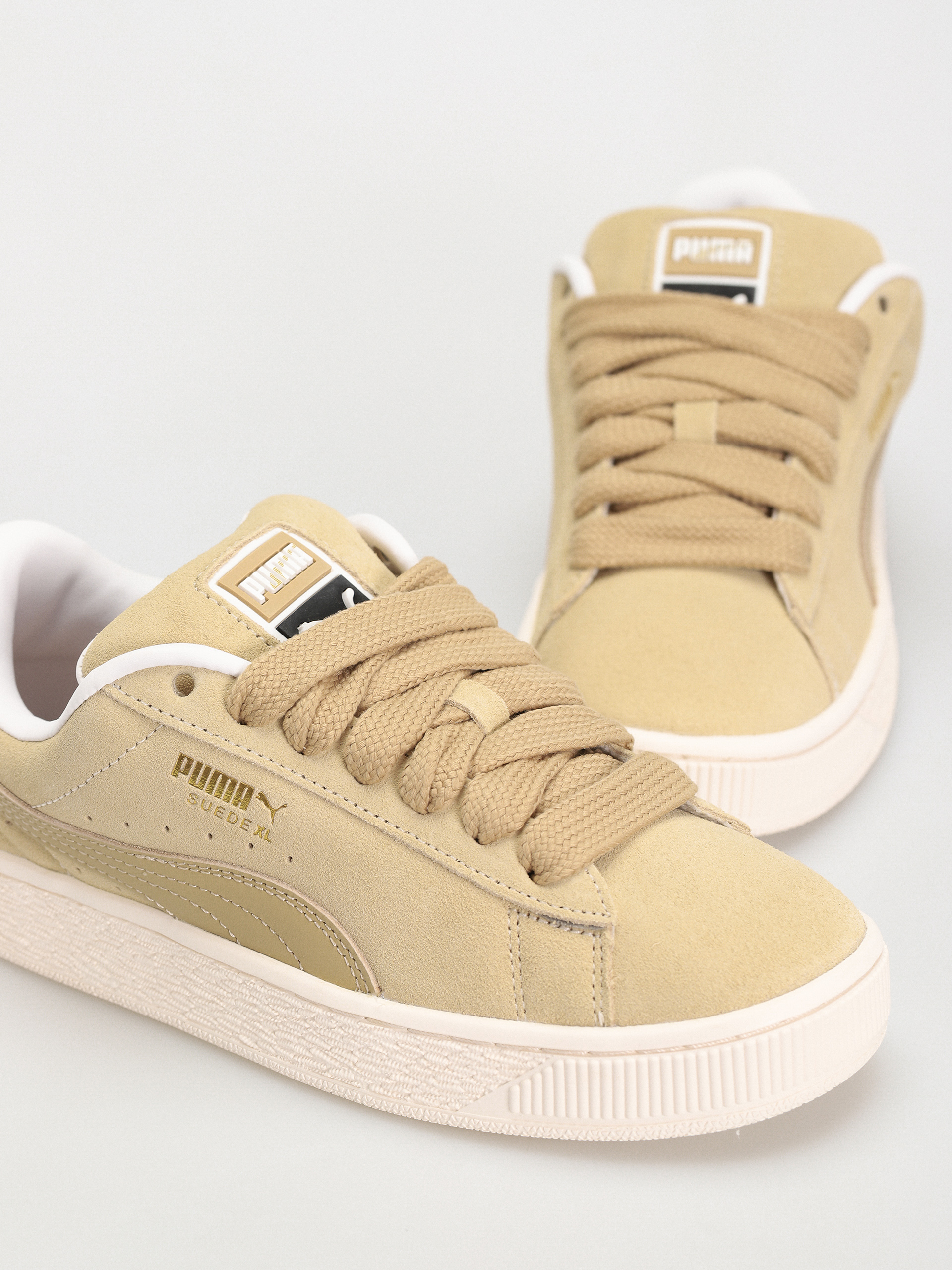 Pantofi Puma Suede XL (beige)