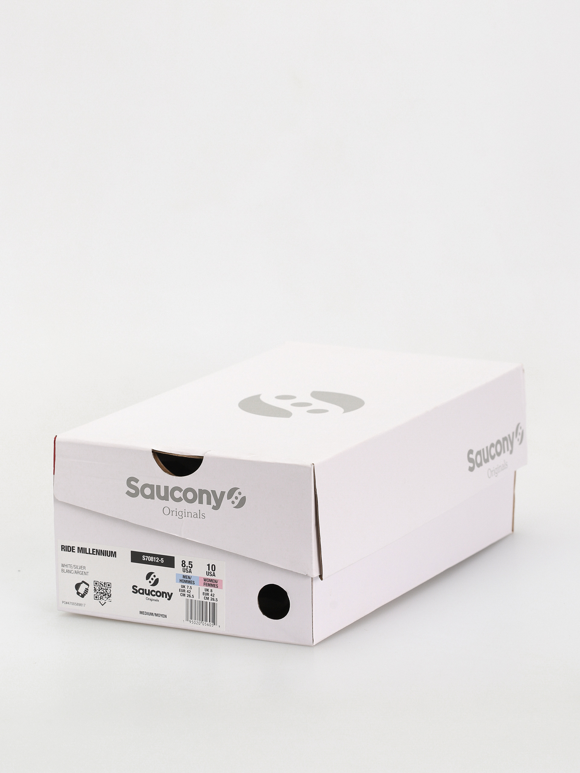 Pantofi Saucony Grid Ride Millennium (white/silver)