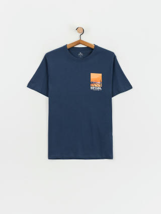 Tricou Rip Curl Keep On Trucking (washed navy)