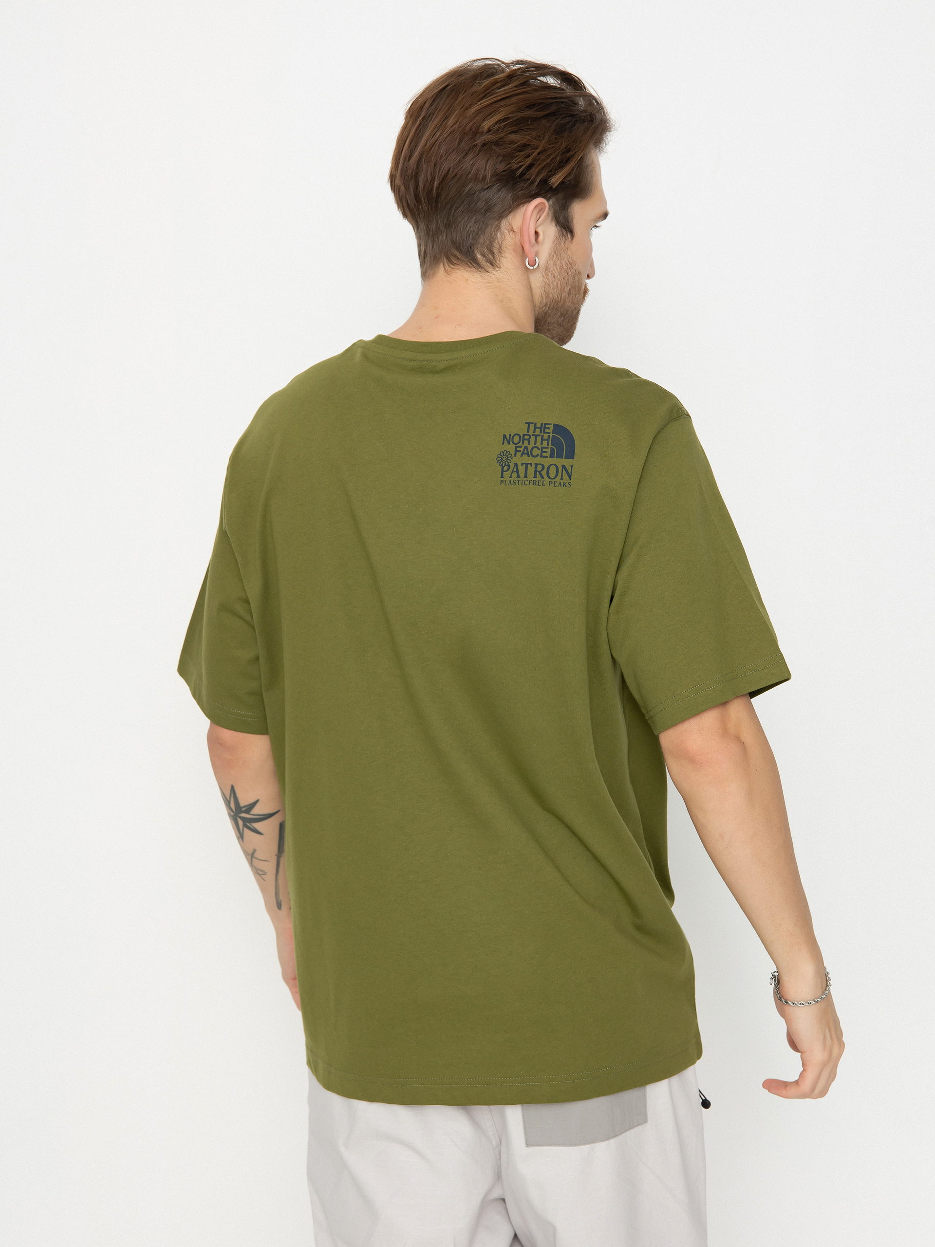 Tricou The North Face Nature (forest olive)