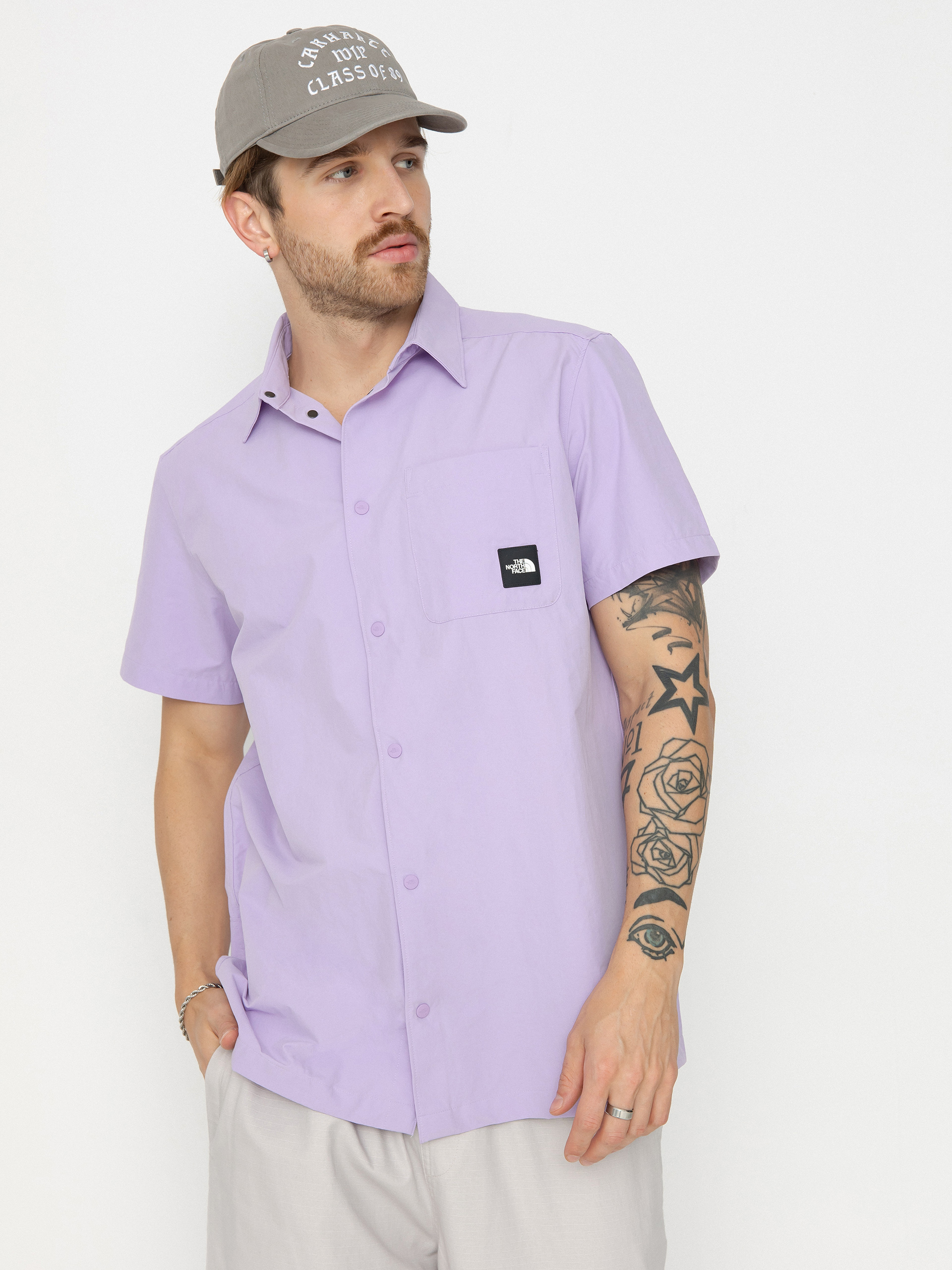 Cămașă The North Face Murray Button (lite lilac)