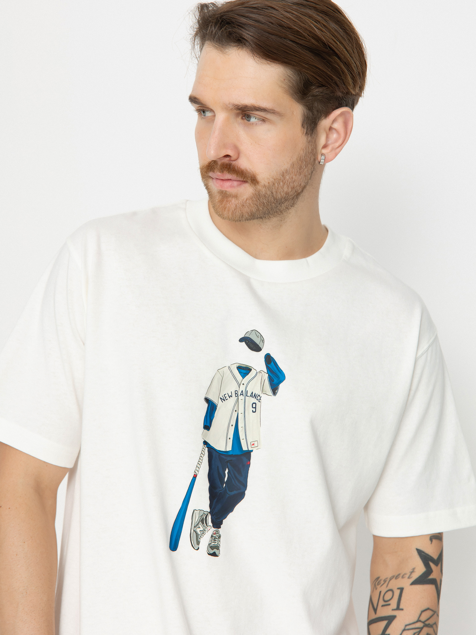 Tricou New Balance Athletics Baseball (sea salt)