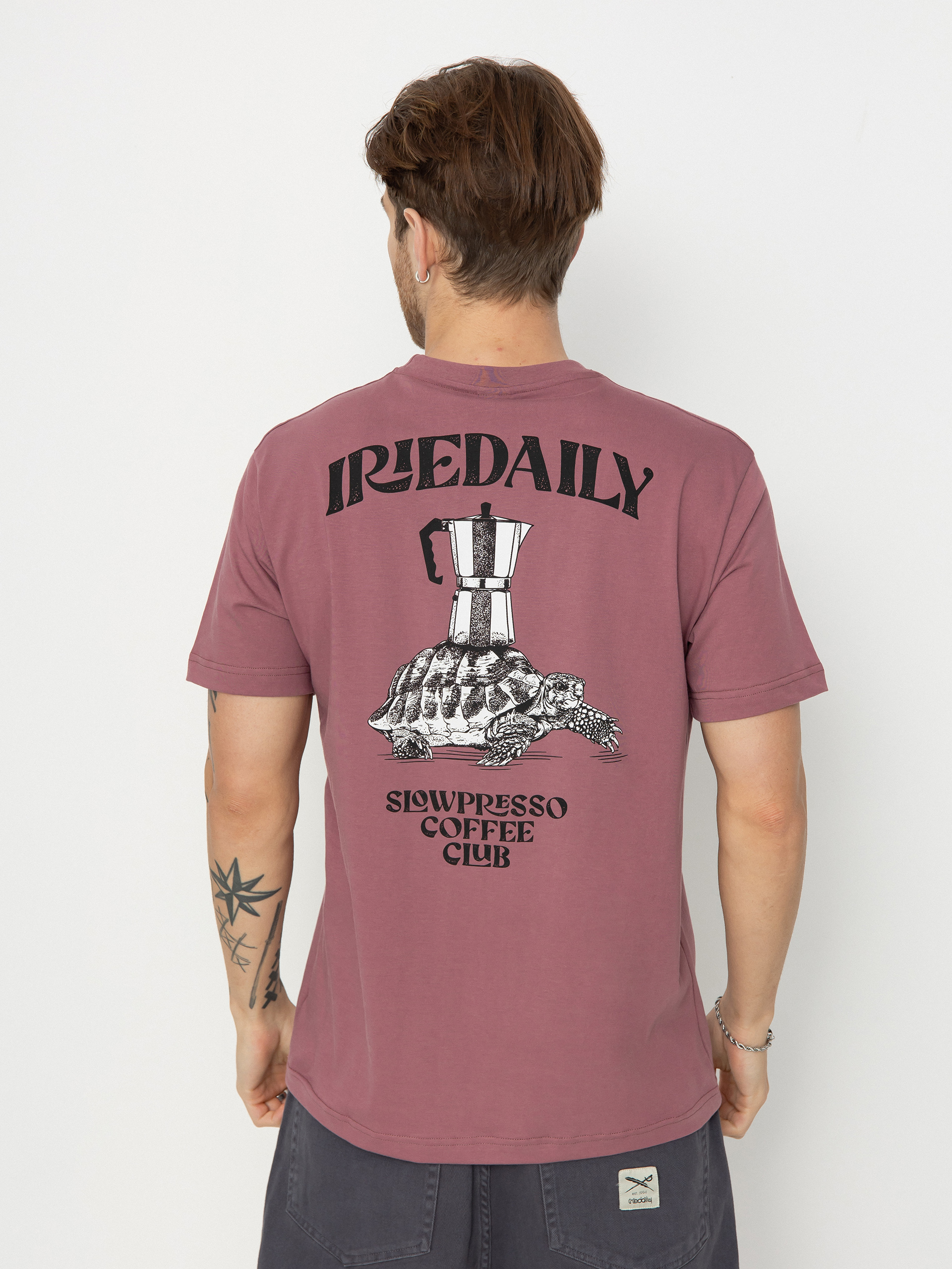 Tricou Iriedaily Slowpresso (plum)