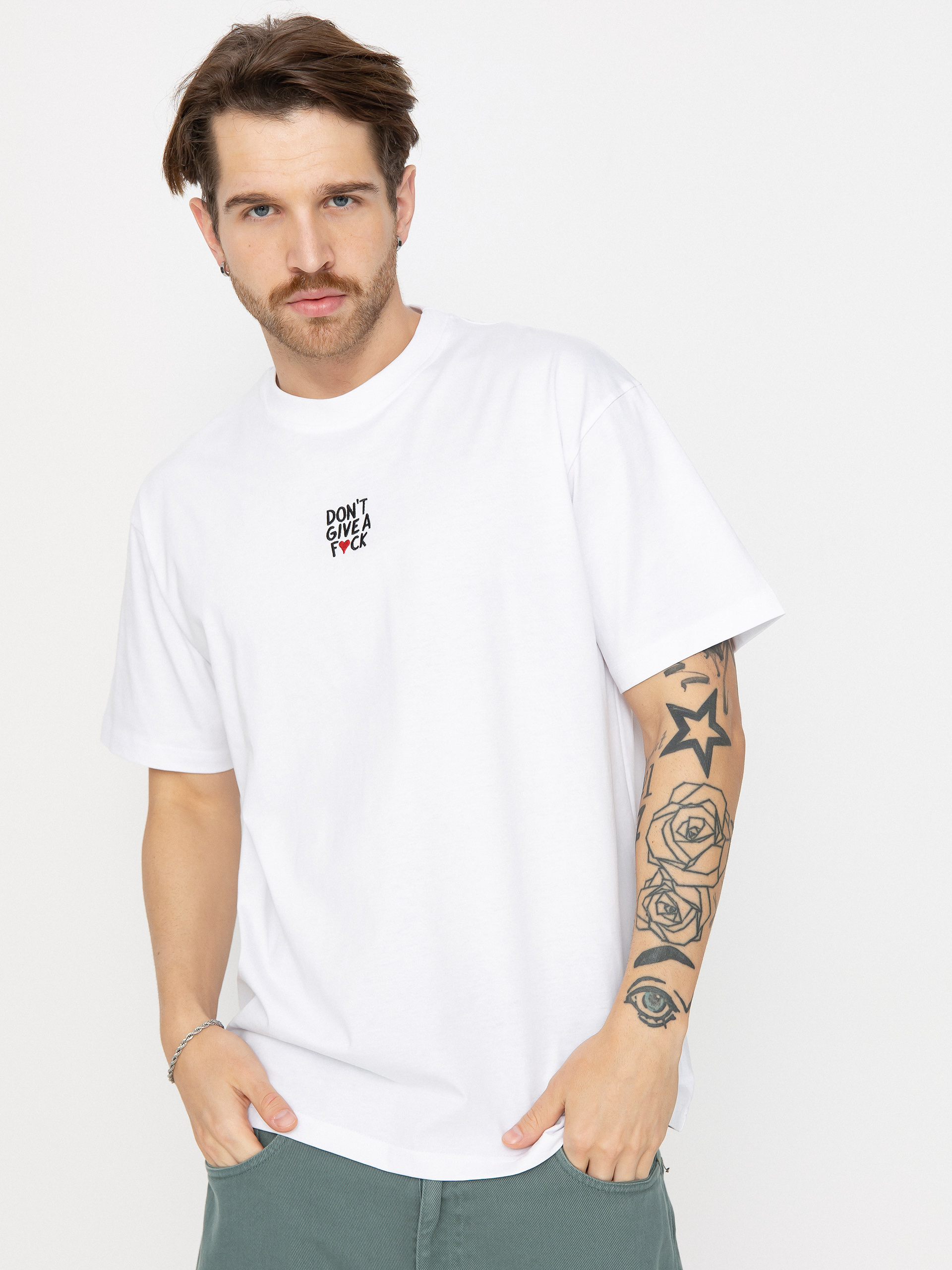 Tricou Iriedaily Give A (white)