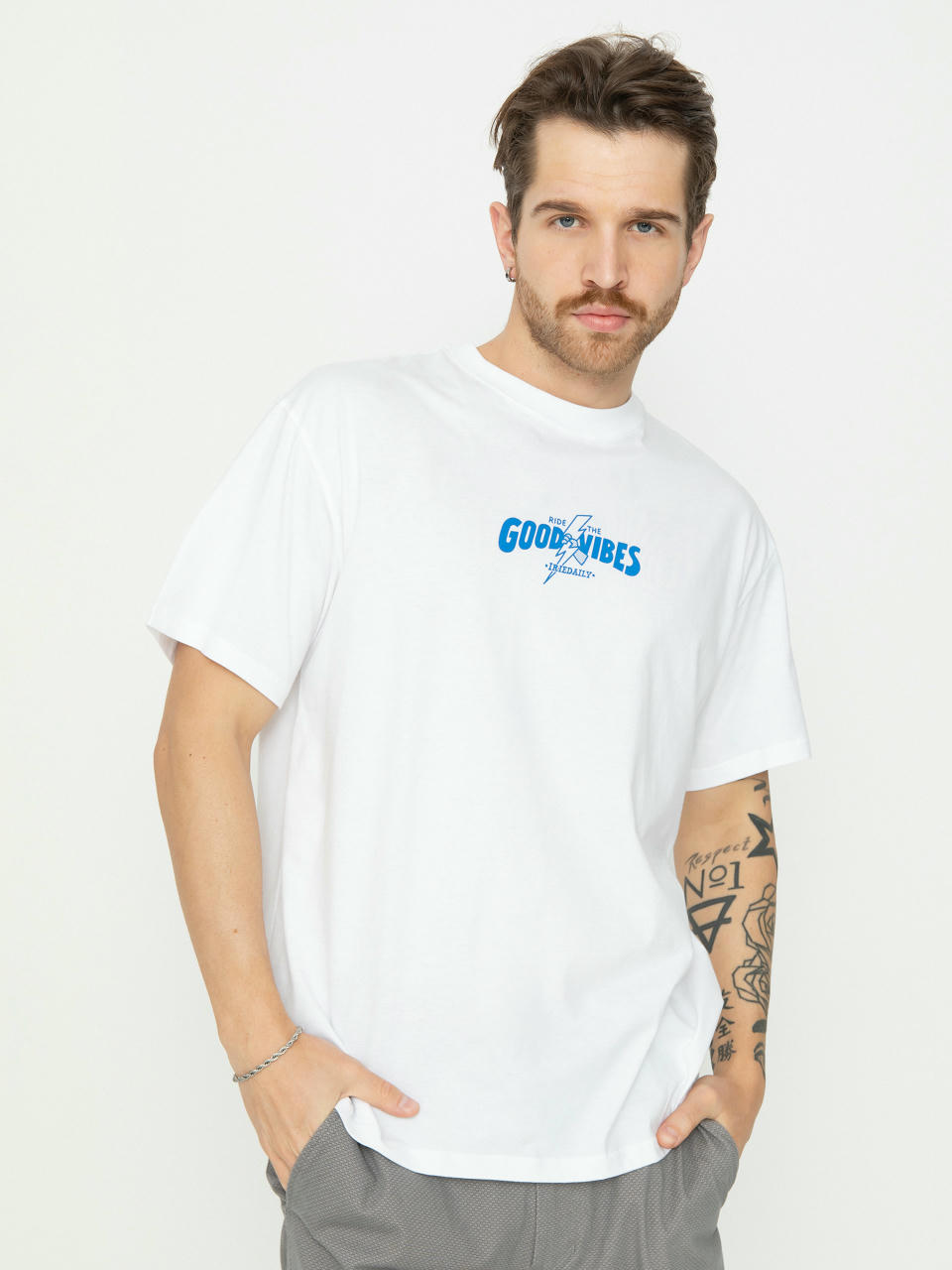 Tricou Iriedaily Ride Good (white)