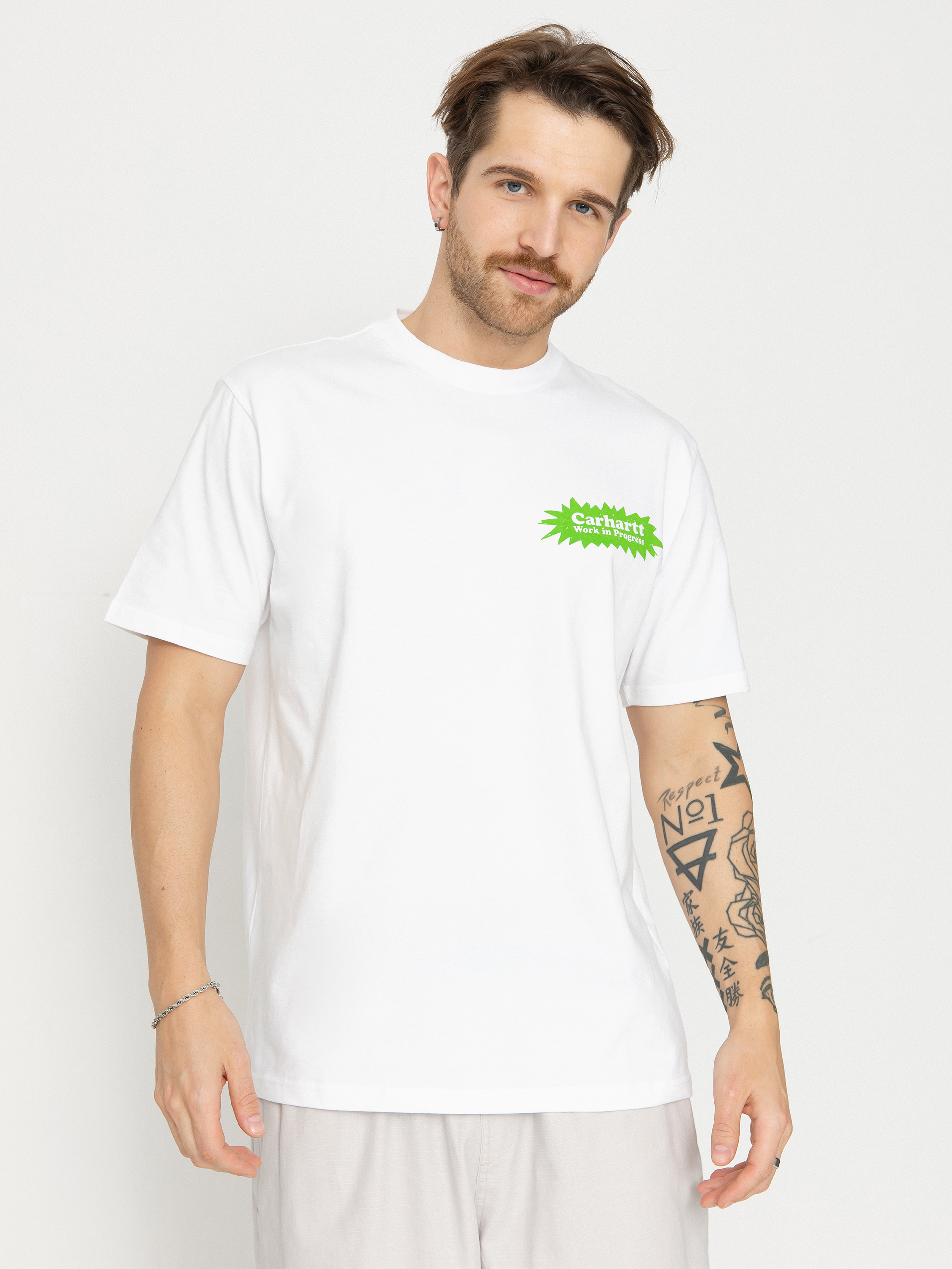 Tricou Carhartt WIP Bam (white)