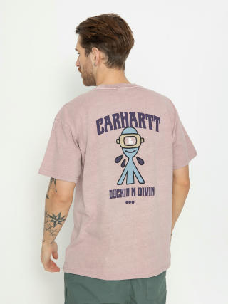 Tricou Carhartt WIP Duckin (glassy pink)