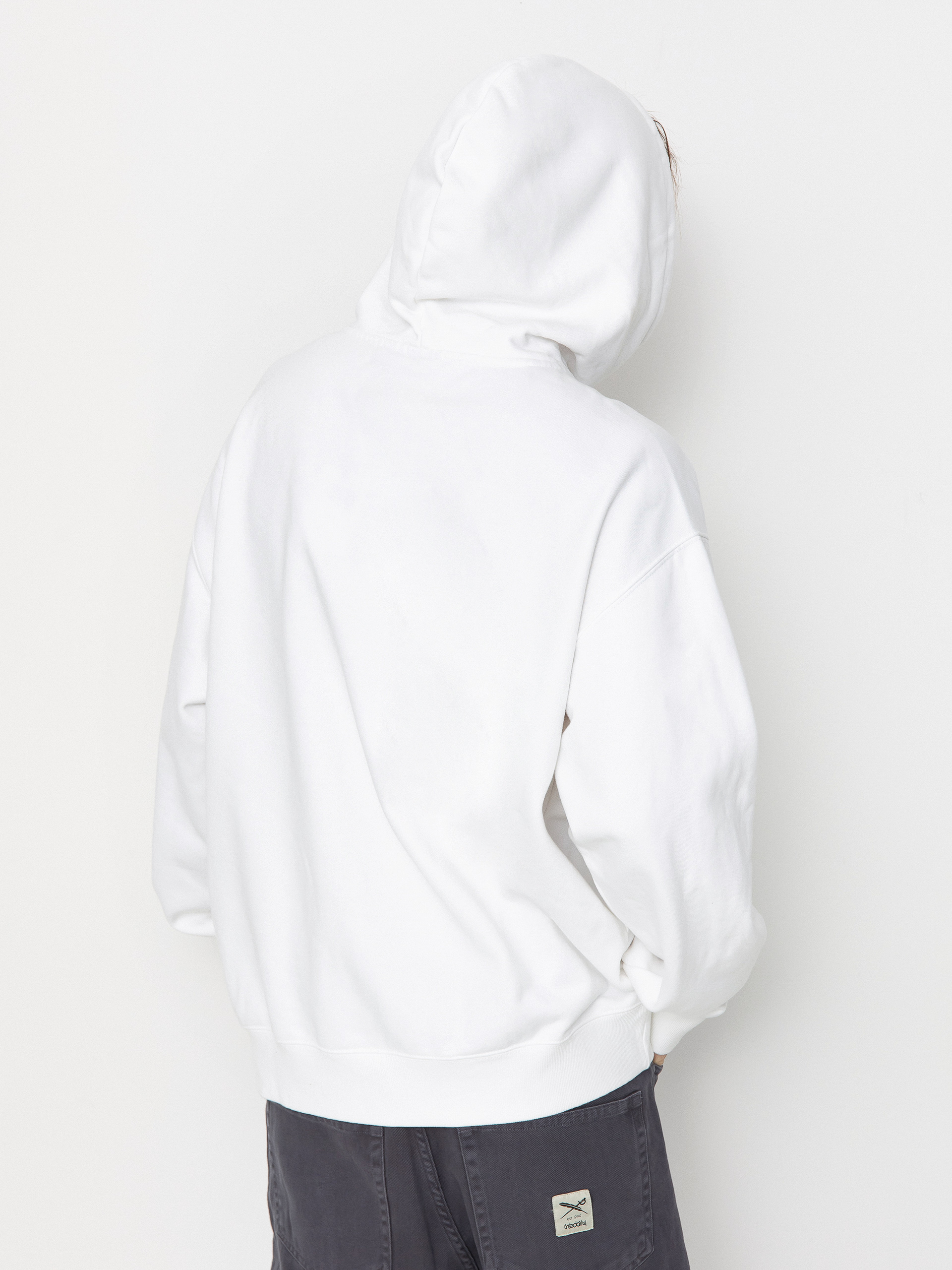 Hanorac cu glugă Carhartt WIP Drip HD (white)