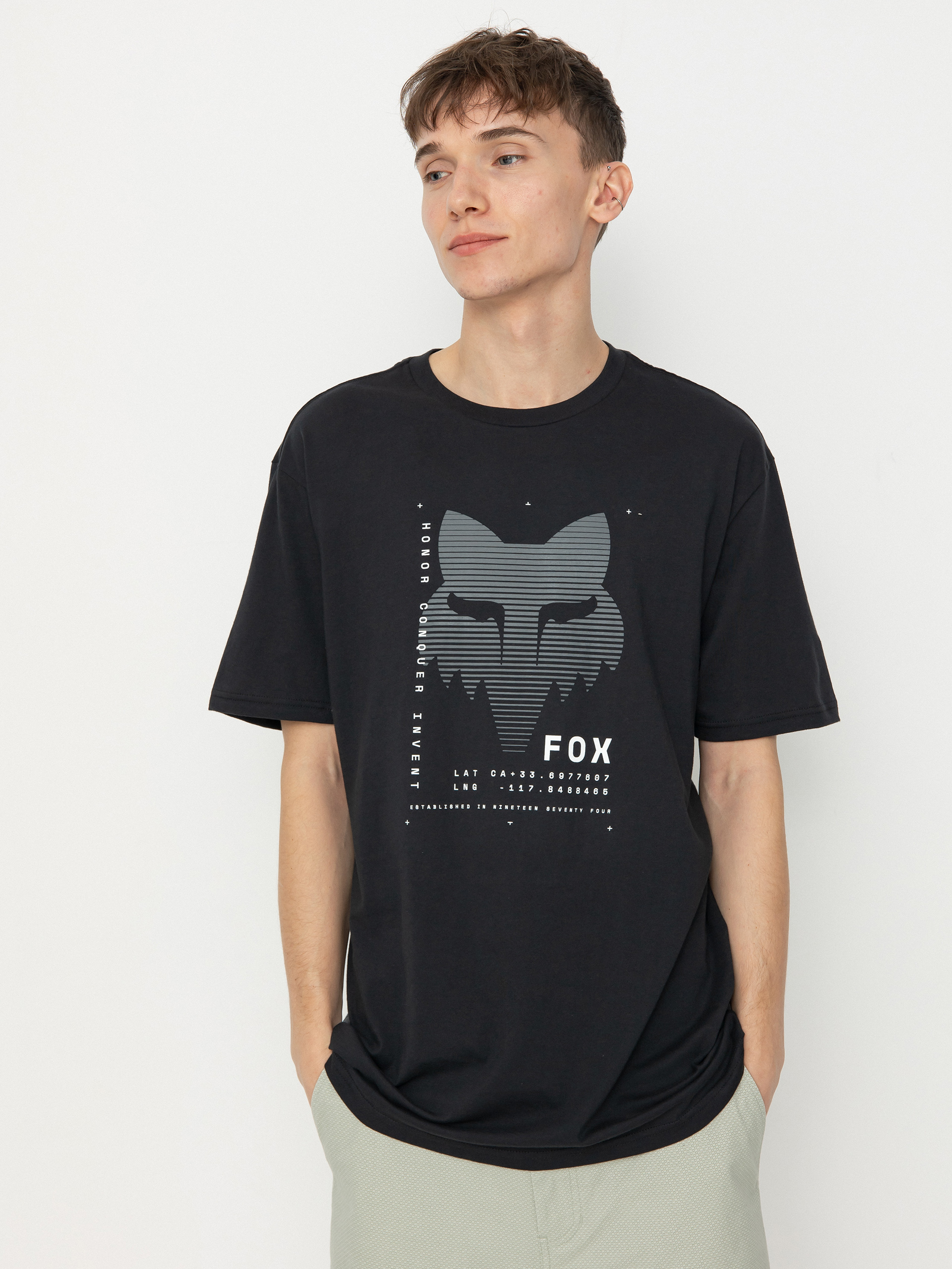 Tricou Fox Dispute Prem (black)