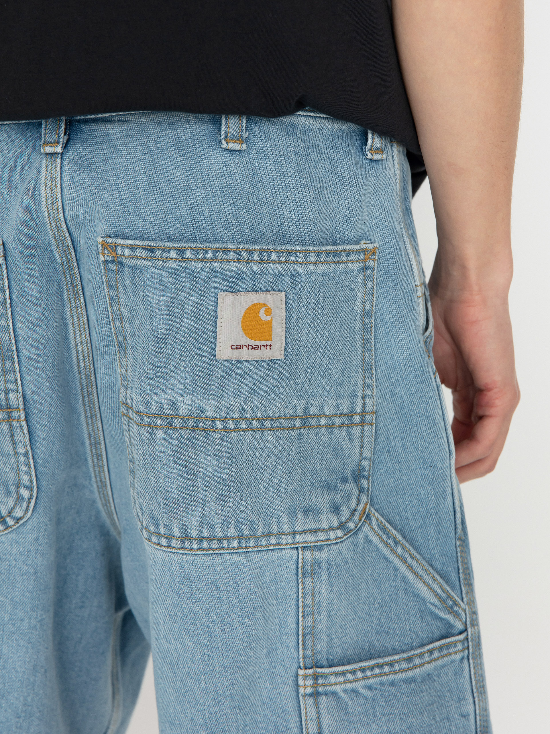 Șort Carhartt WIP Single Knee (blue)