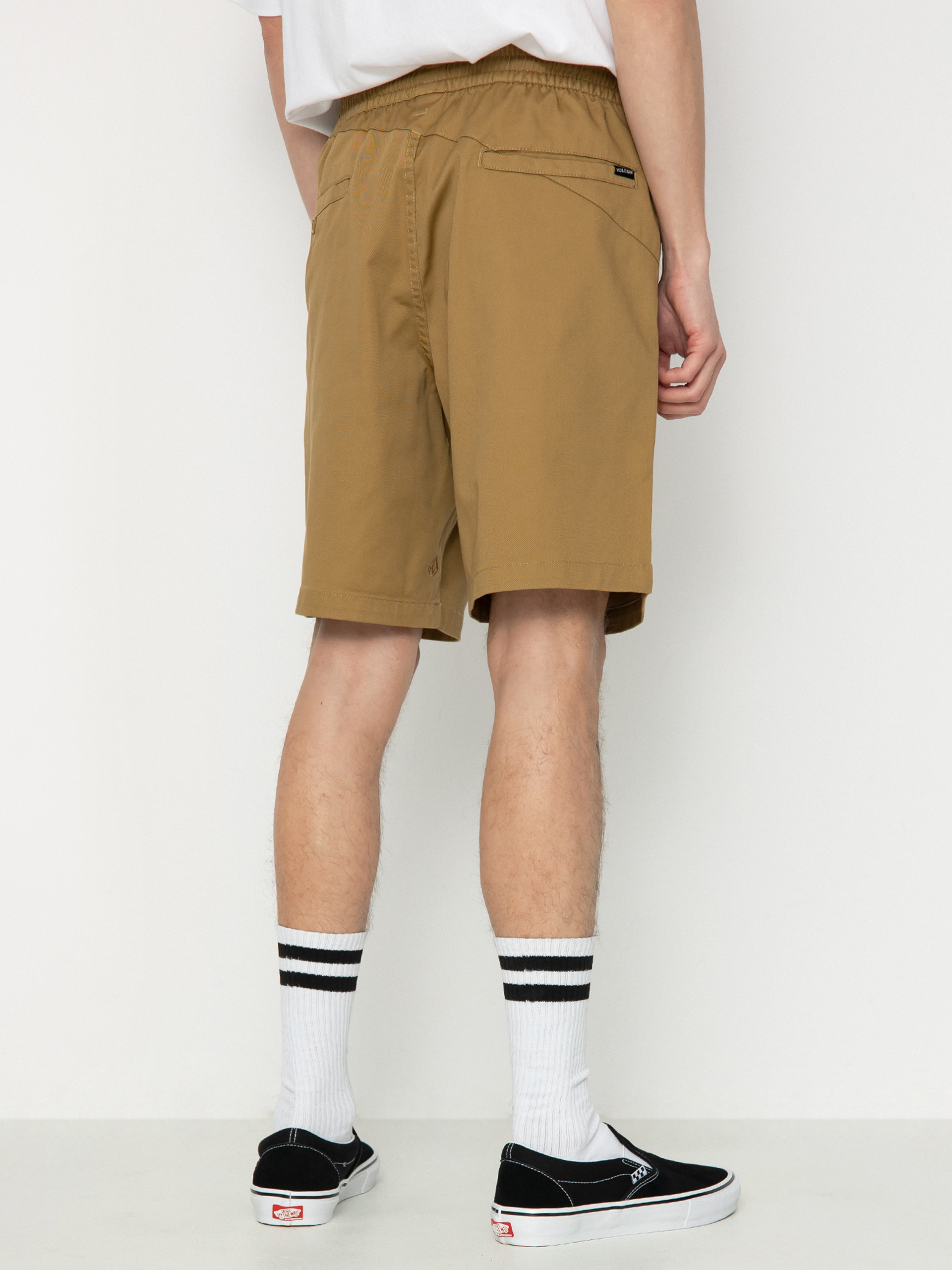Șort Volcom Frickin Ew 19 (dark khaki)