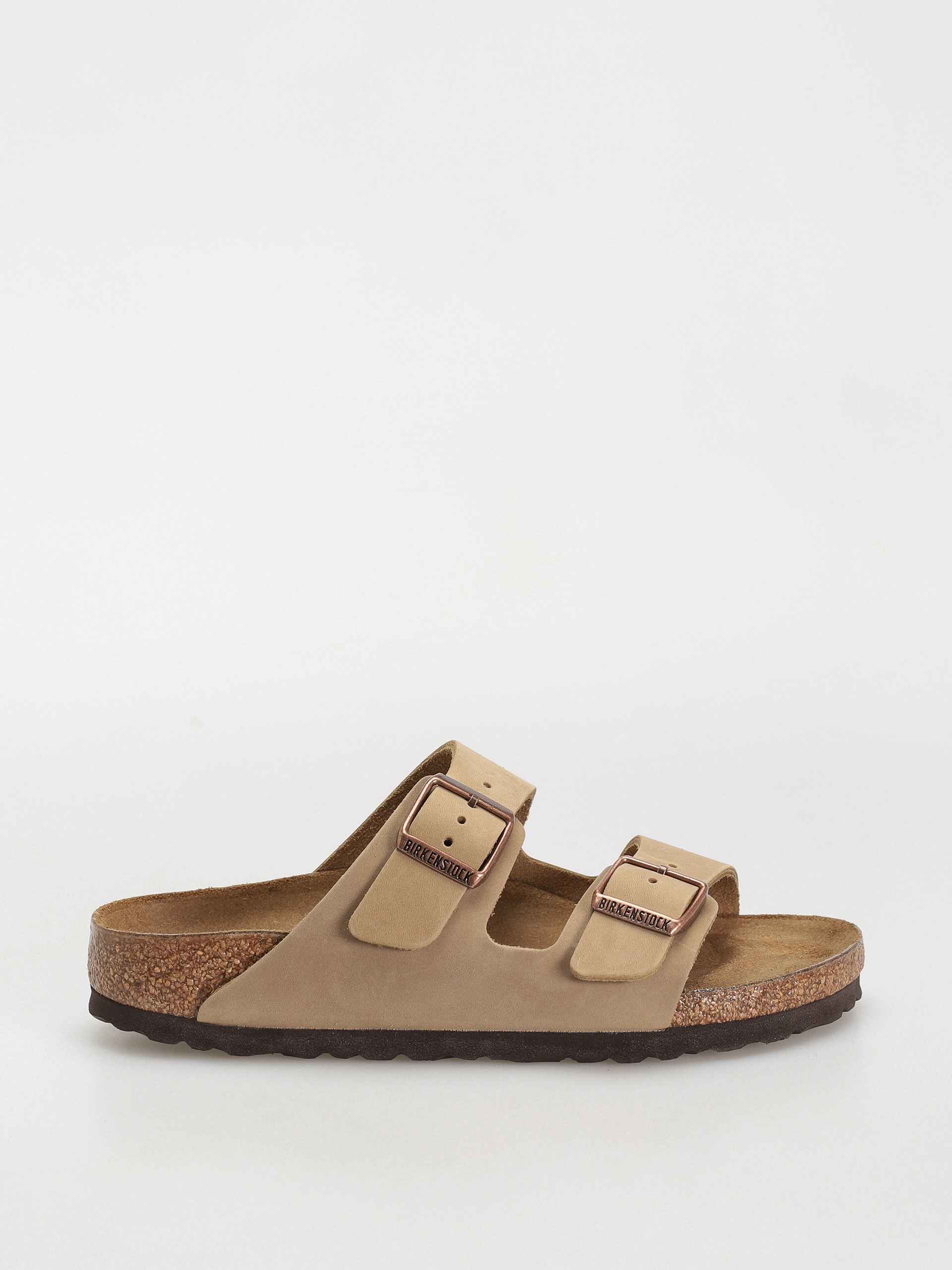 Șlapi Birkenstock Arizona Narrow Wmn - maro (tabacco brown waxy