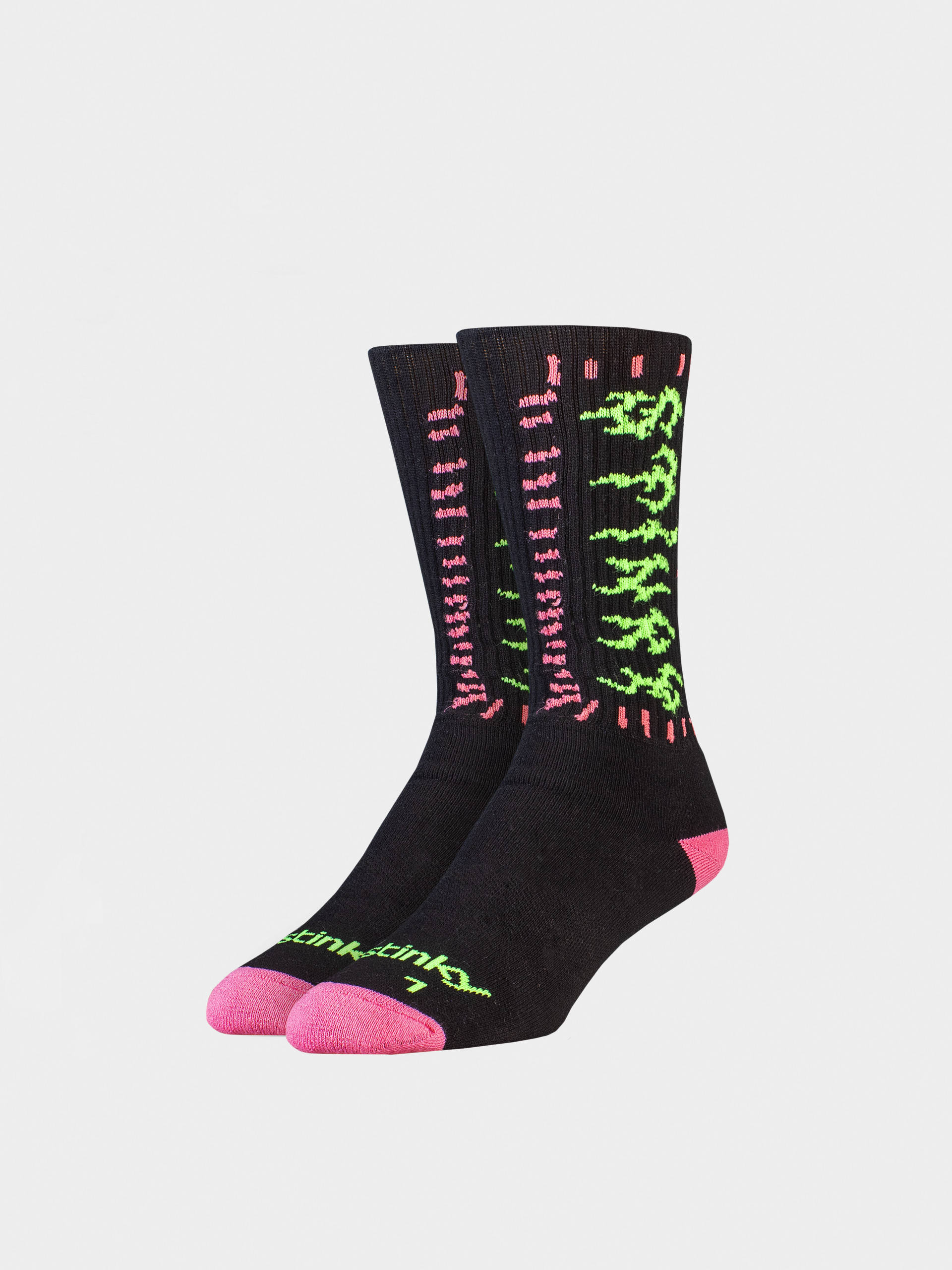u0218osete Stinky Socks Family (black/pink)