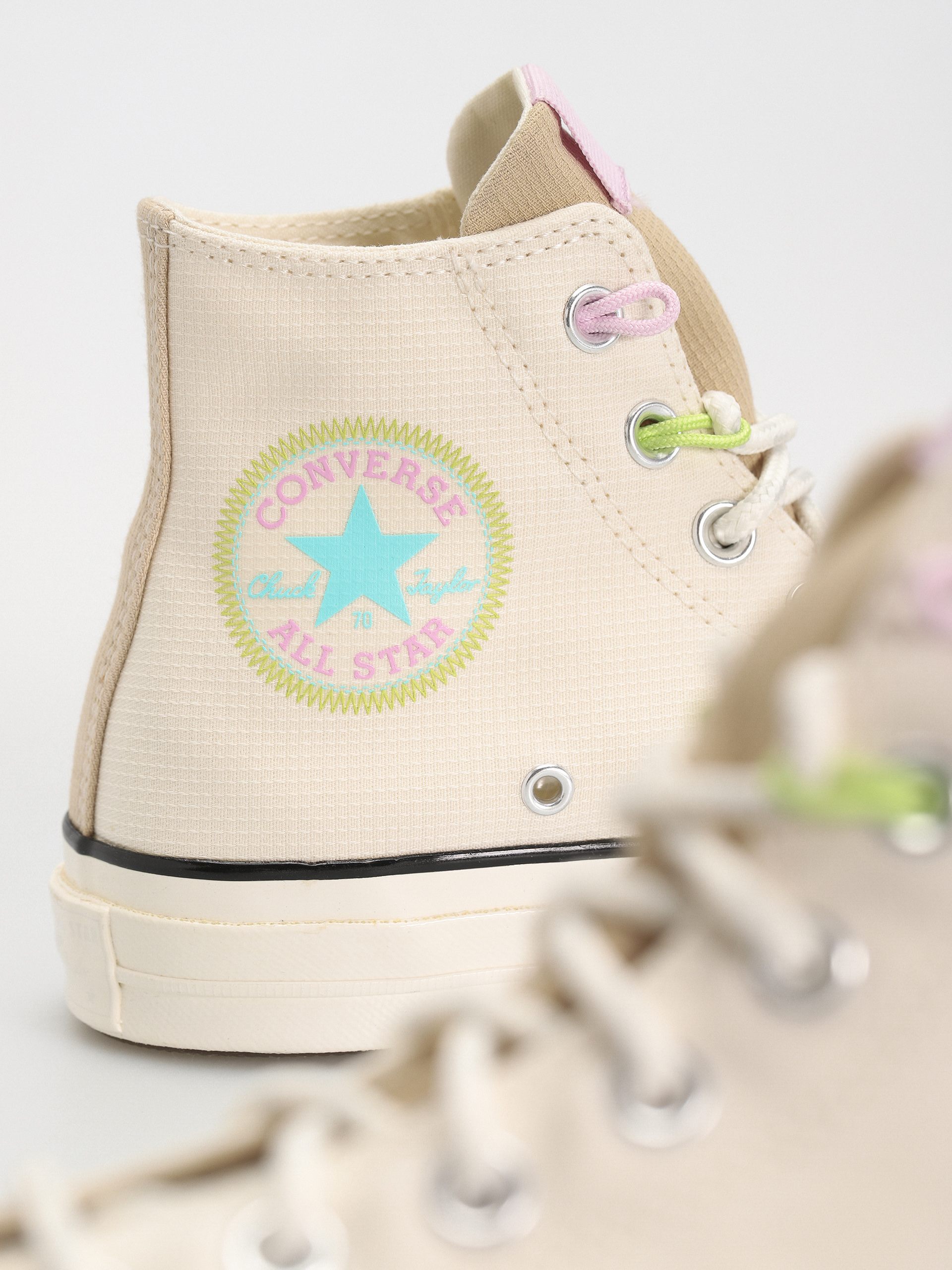 Teniși Converse Chuck 70 Hi (stardust lilac/off white)