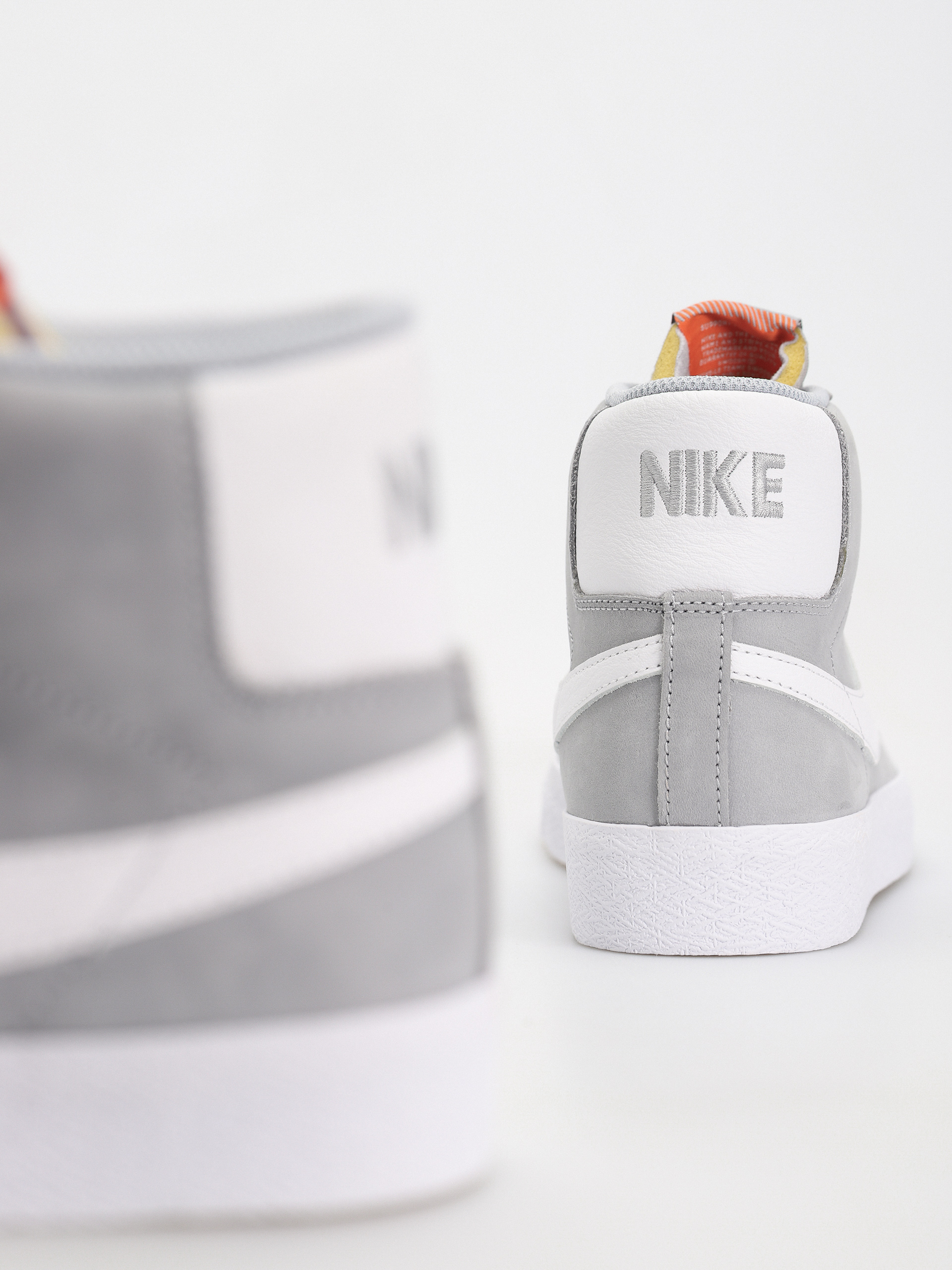 Pantofi Nike SB Zoom Blazer Mid (wolf grey/white wolf grey)