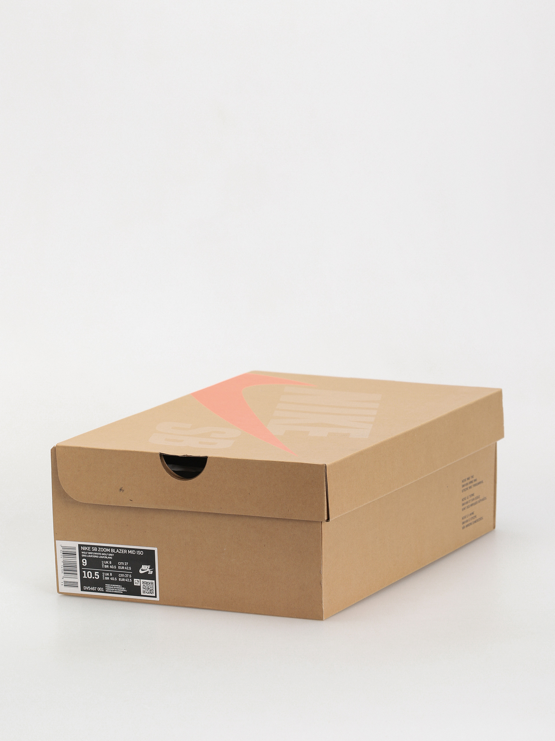 Pantofi Nike SB Zoom Blazer Mid (wolf grey/white wolf grey)