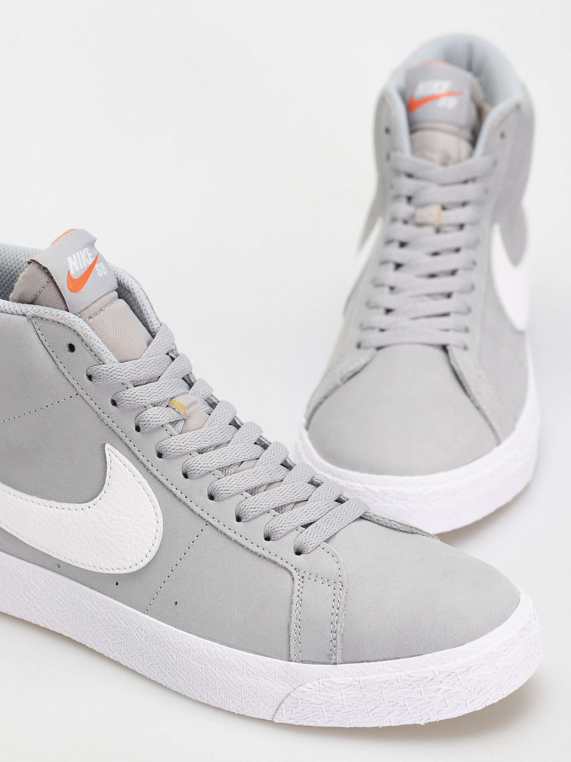 Pantofi Nike SB Zoom Blazer Mid (wolf grey/white wolf grey)