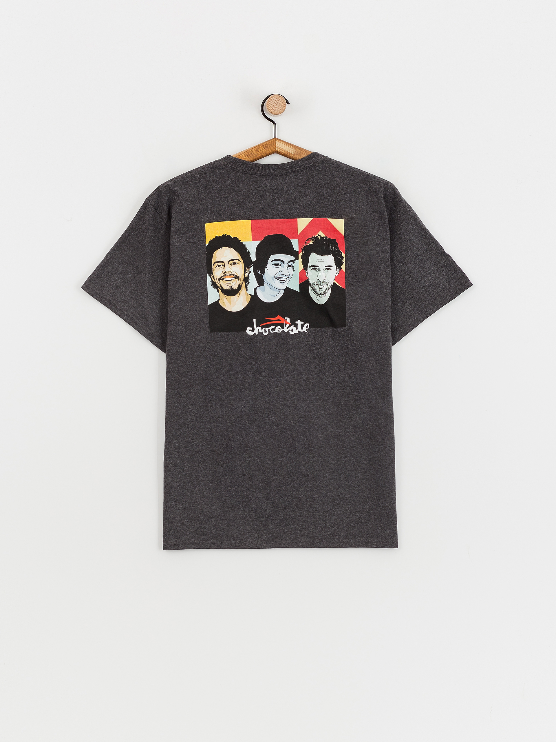 Tricou Lakai Portrait (charcoal heather)